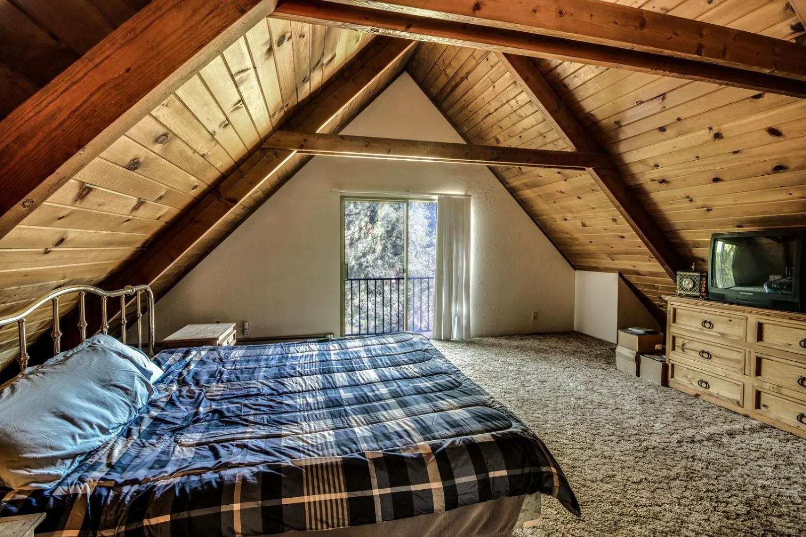 Bed in Jessup's Cabin