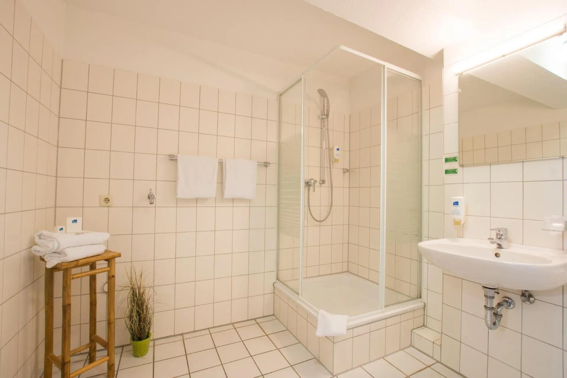 Bathroom in Hotel Dampfmühle