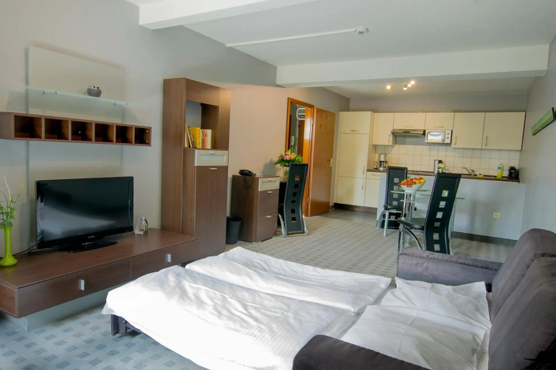 Bed in Hotel Dampfmühle