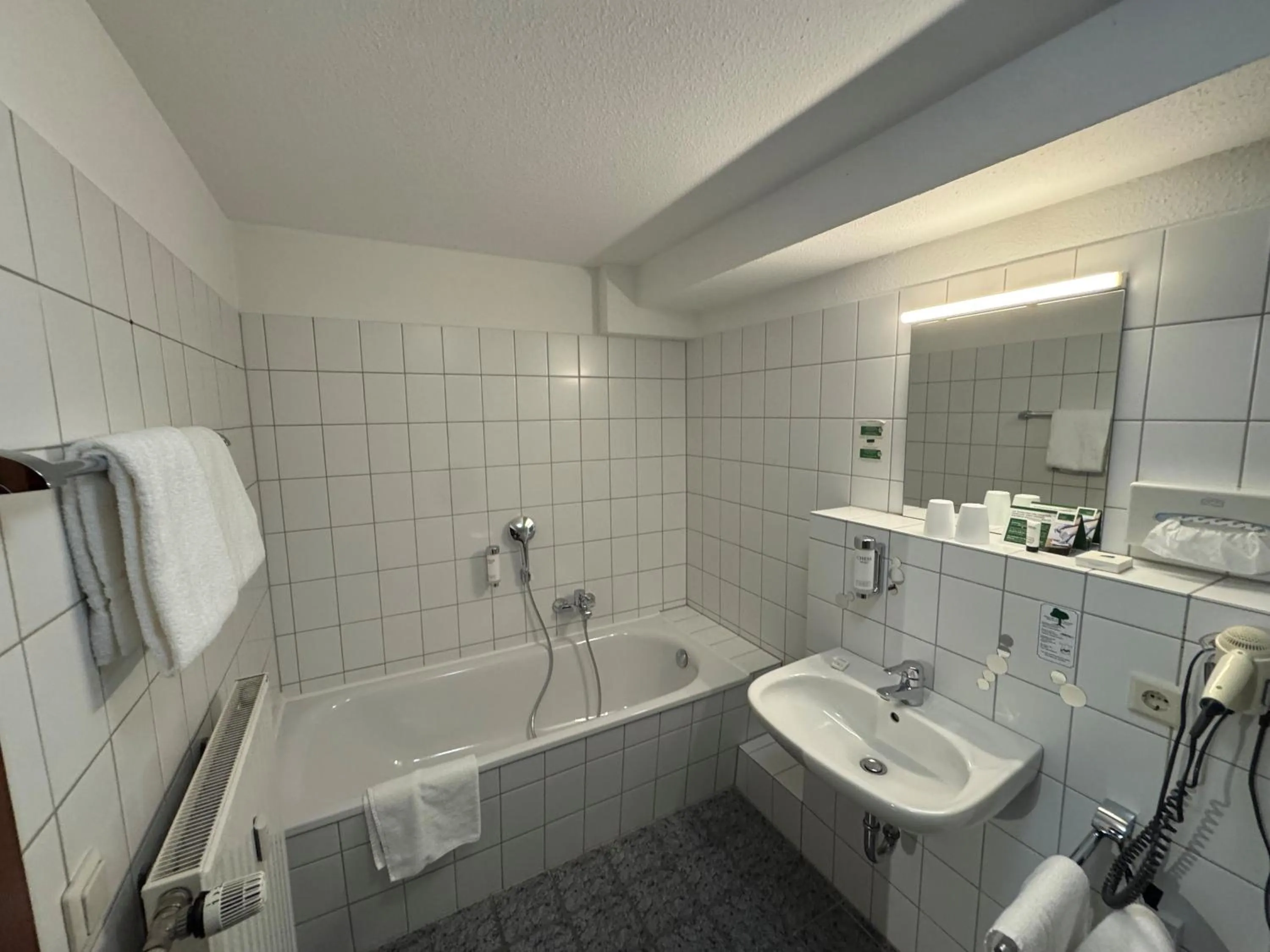 Bathroom in Hotel Dampfmühle