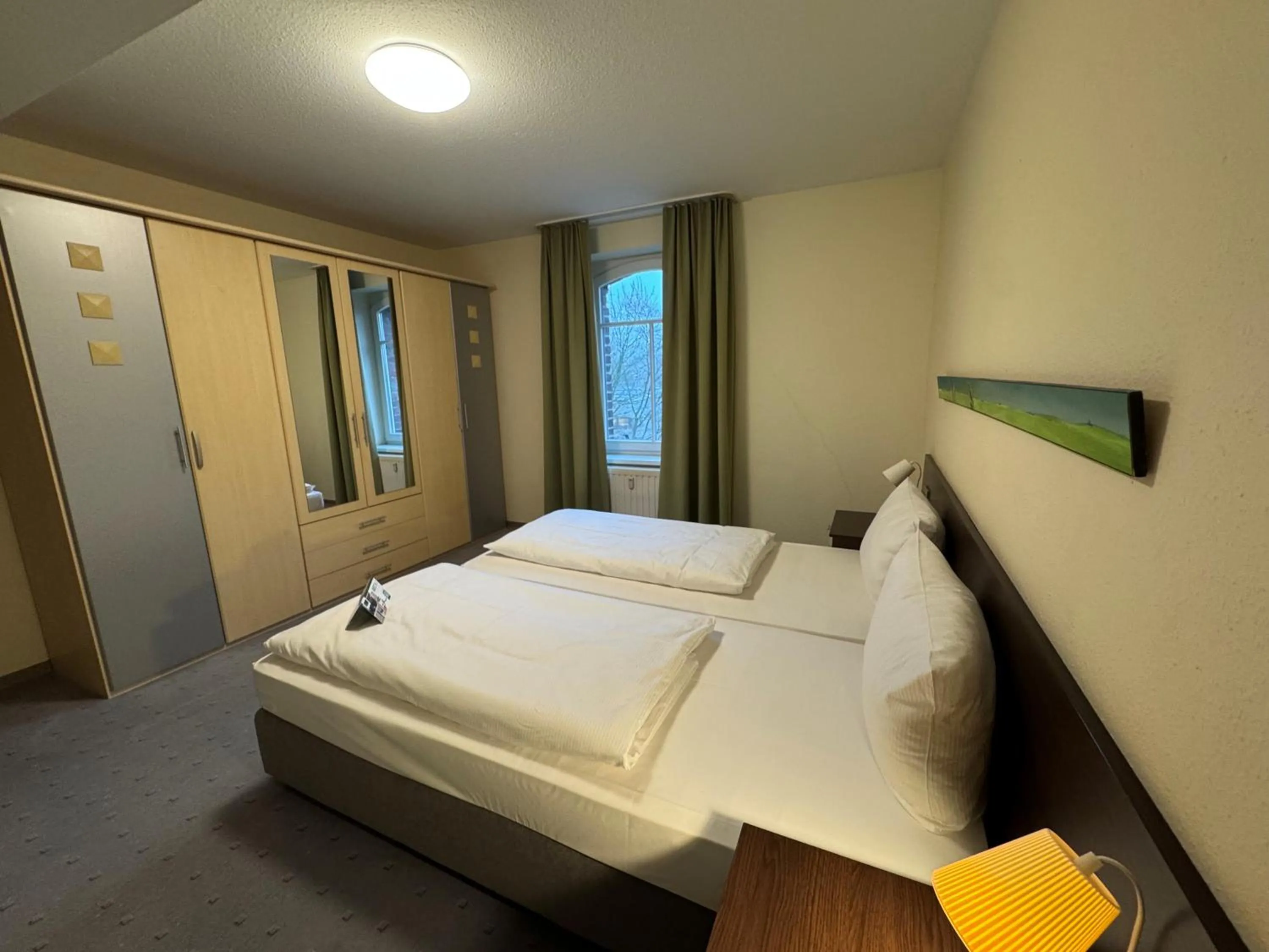 Bedroom, Bed in Hotel Dampfmühle