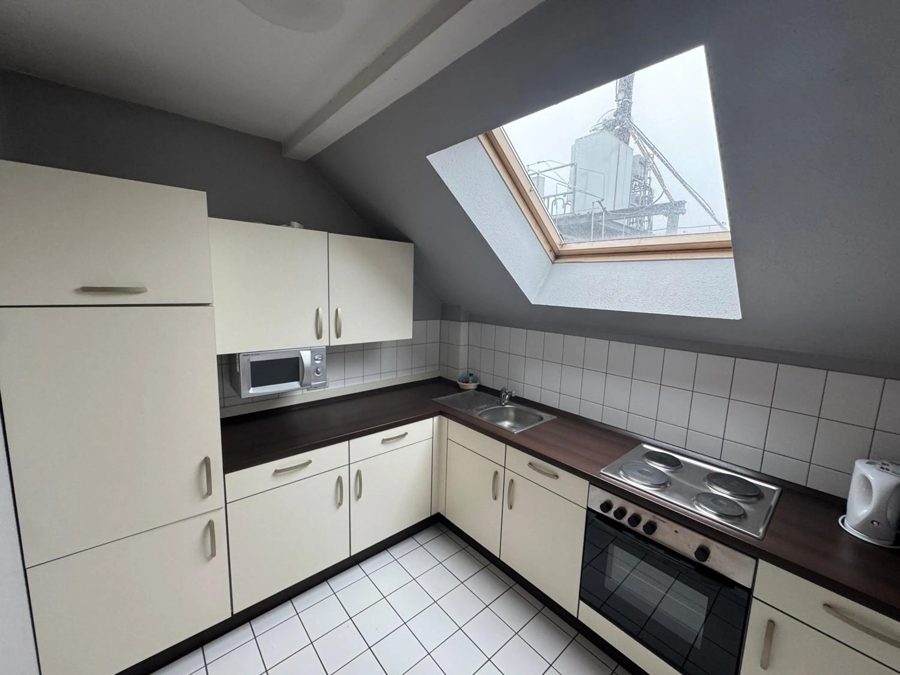 Kitchen or kitchenette in Hotel Dampfmühle