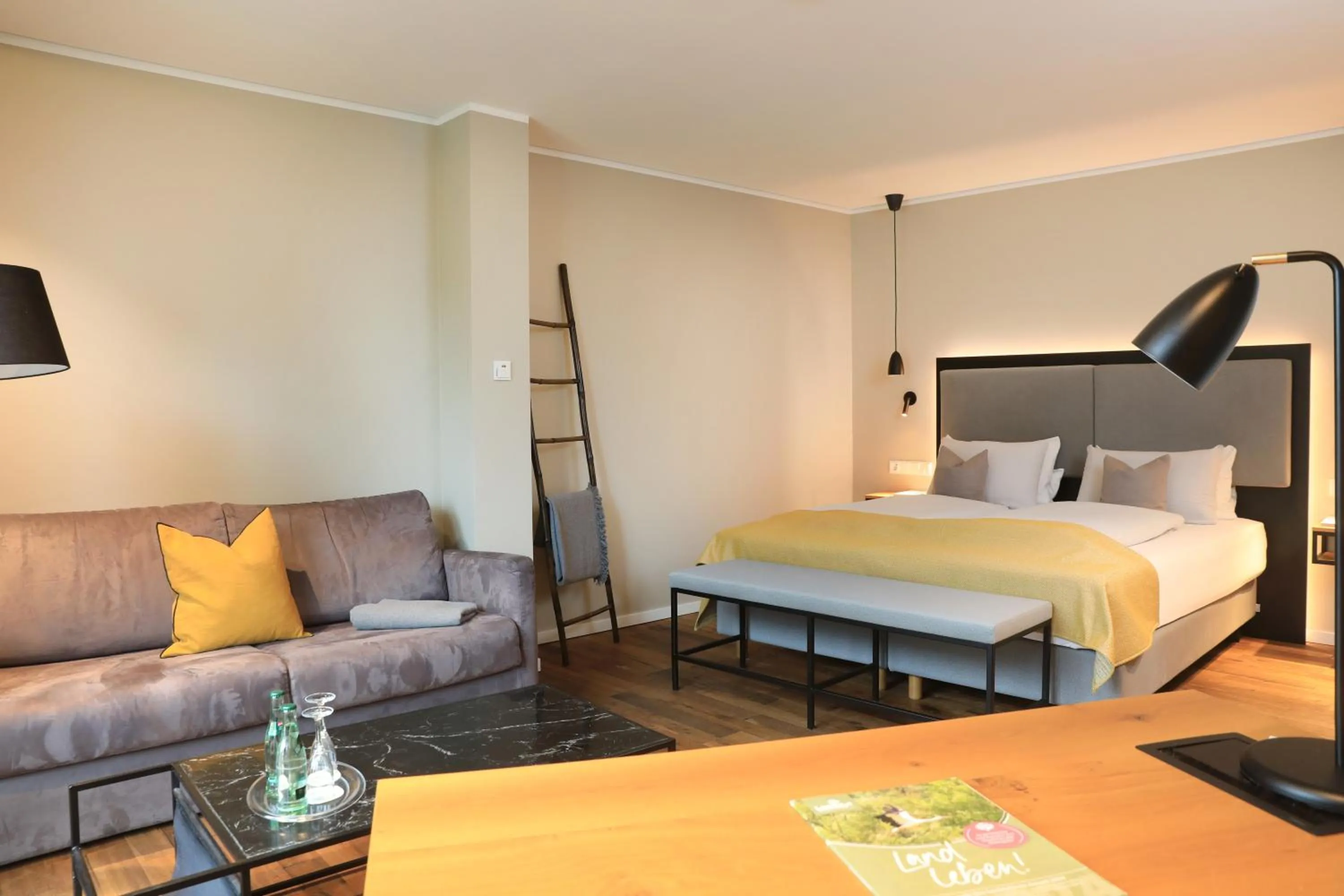 Bedroom, Bed in Landidyll Hotel zum Freden