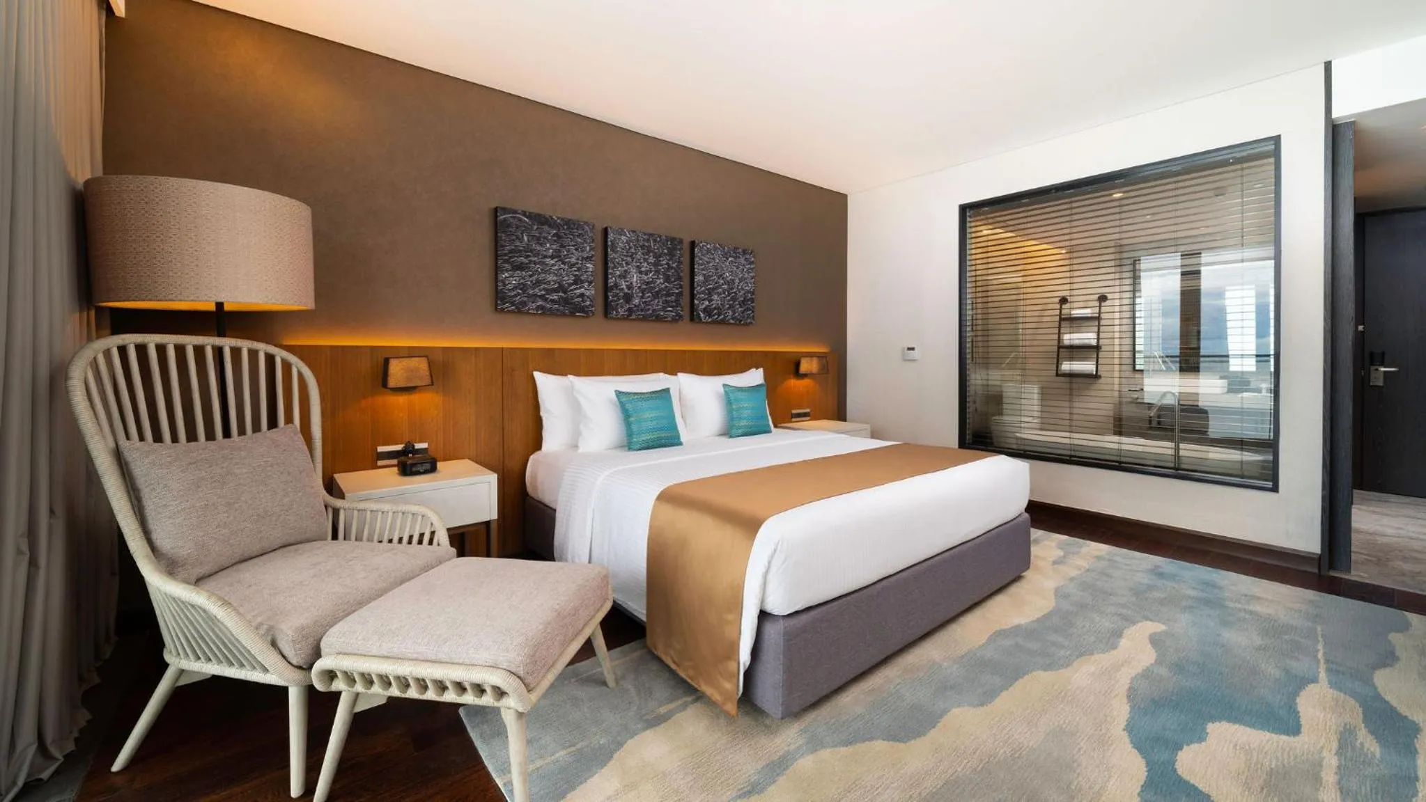 Bed in The Reef Island Resort Mactan, Cebu