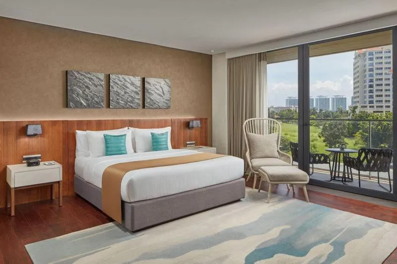 Bed in The Reef Island Resort Mactan, Cebu