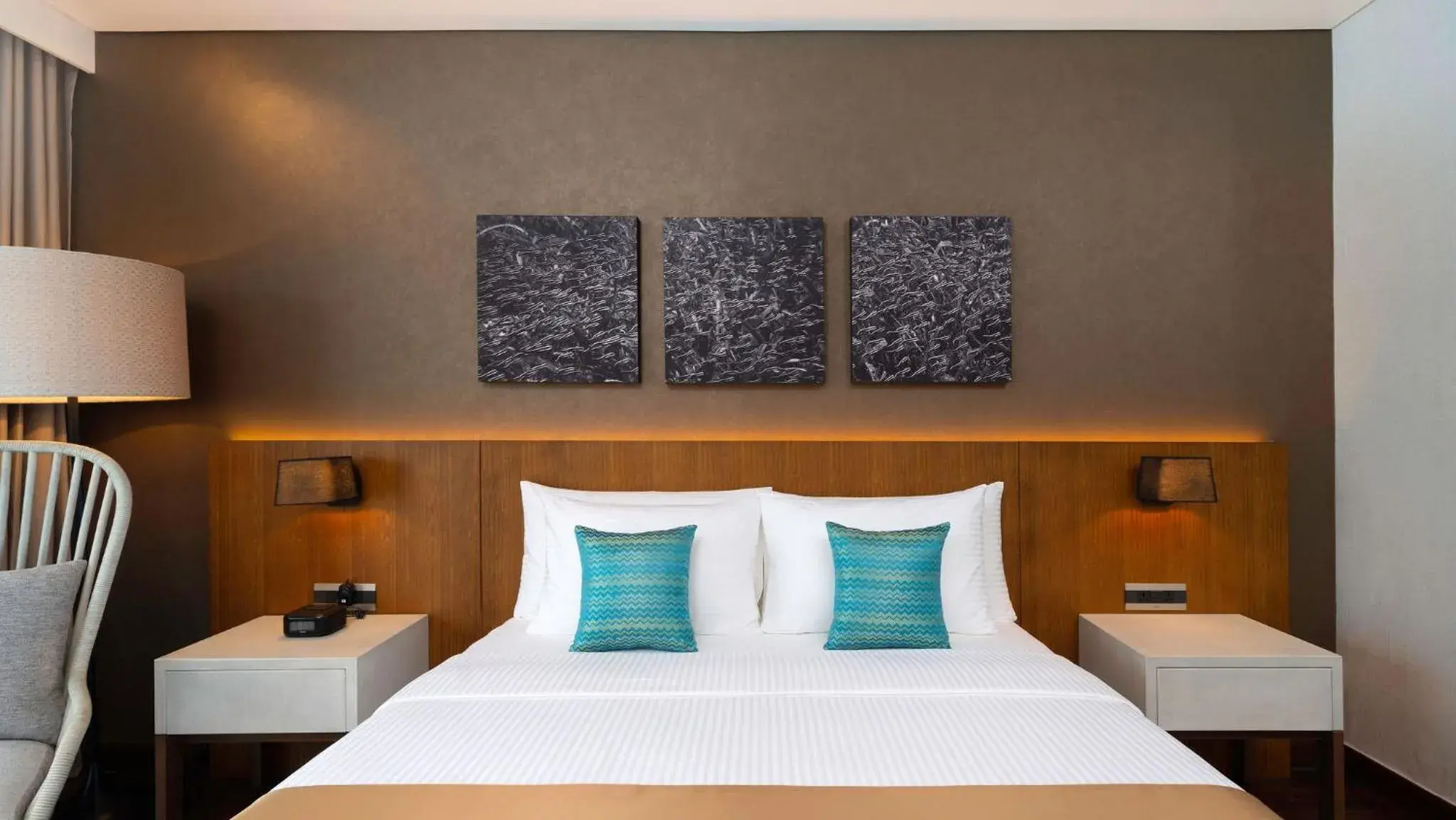 Bed in The Reef Island Resort Mactan, Cebu Bed in The Reef Island Resort Mactan, Cebu