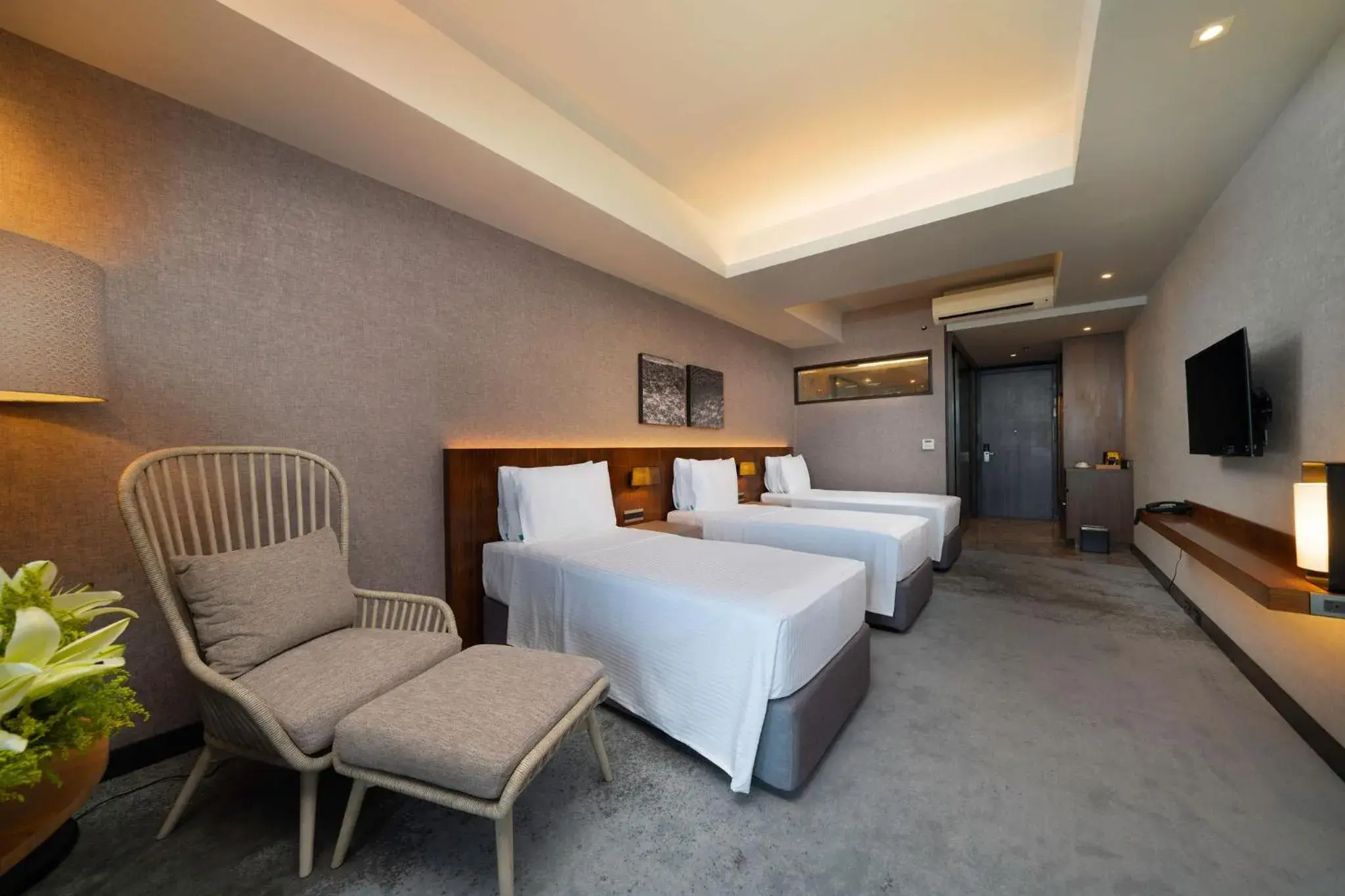 Bed in The Reef Island Resort Mactan, Cebu Bed in The Reef Island Resort Mactan, Cebu