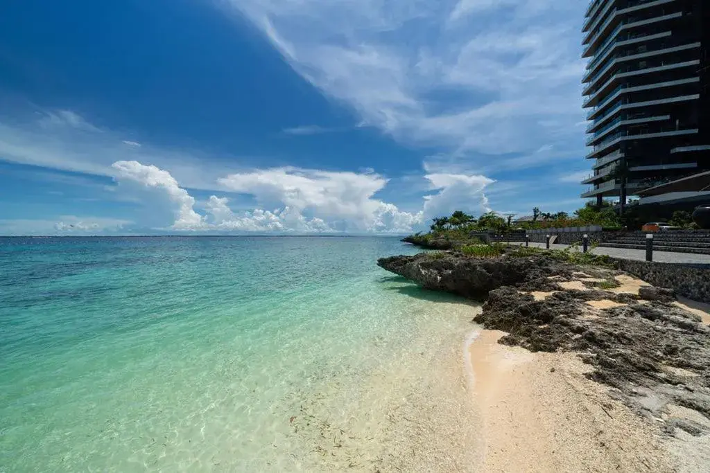 Sea view in The Reef Island Resort Mactan, Cebu Sea view in The Reef Island Resort Mactan, Cebu