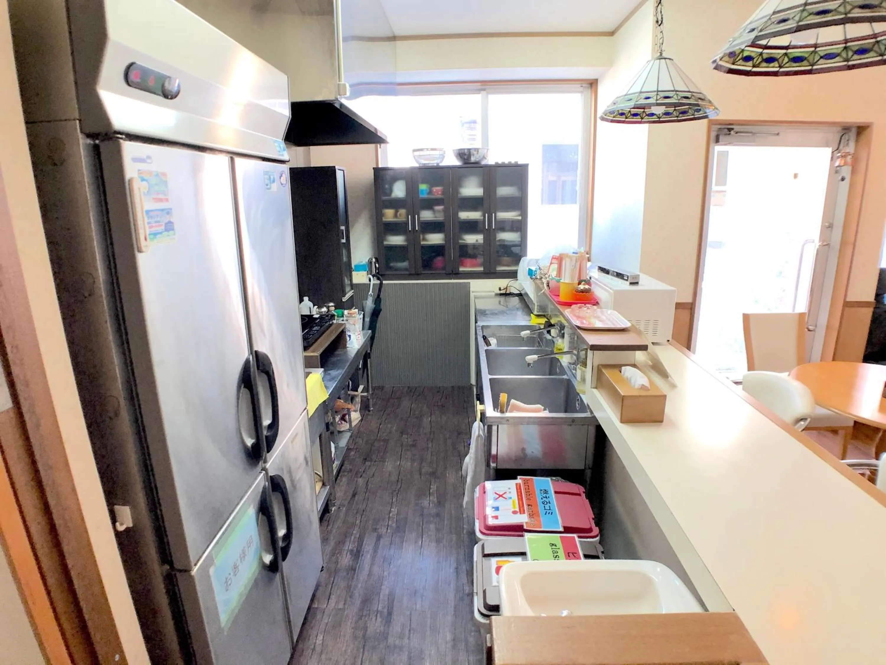 Communal kitchen in Time Rich