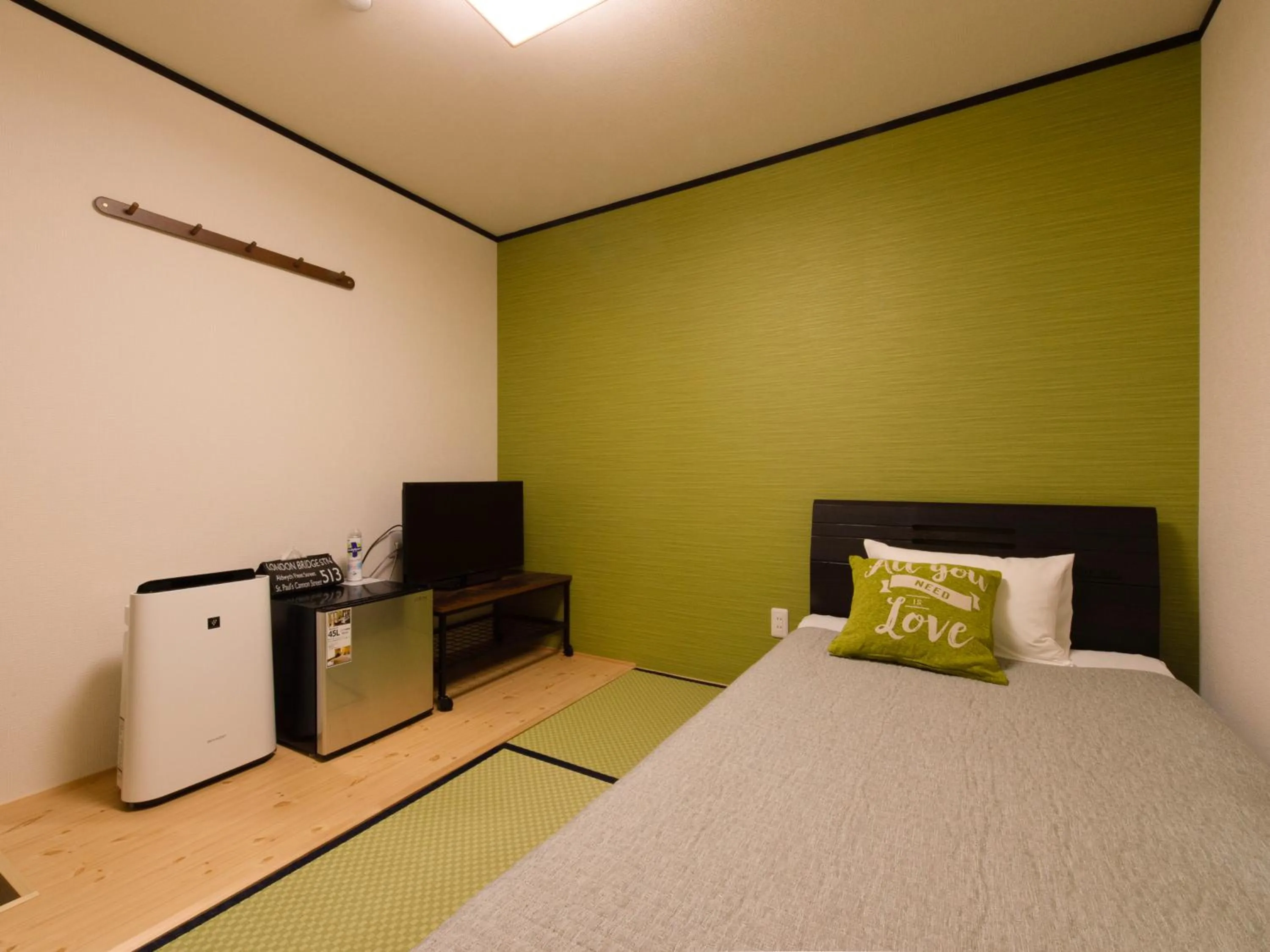 Bed in Guest House Suzumeno Kakurembo