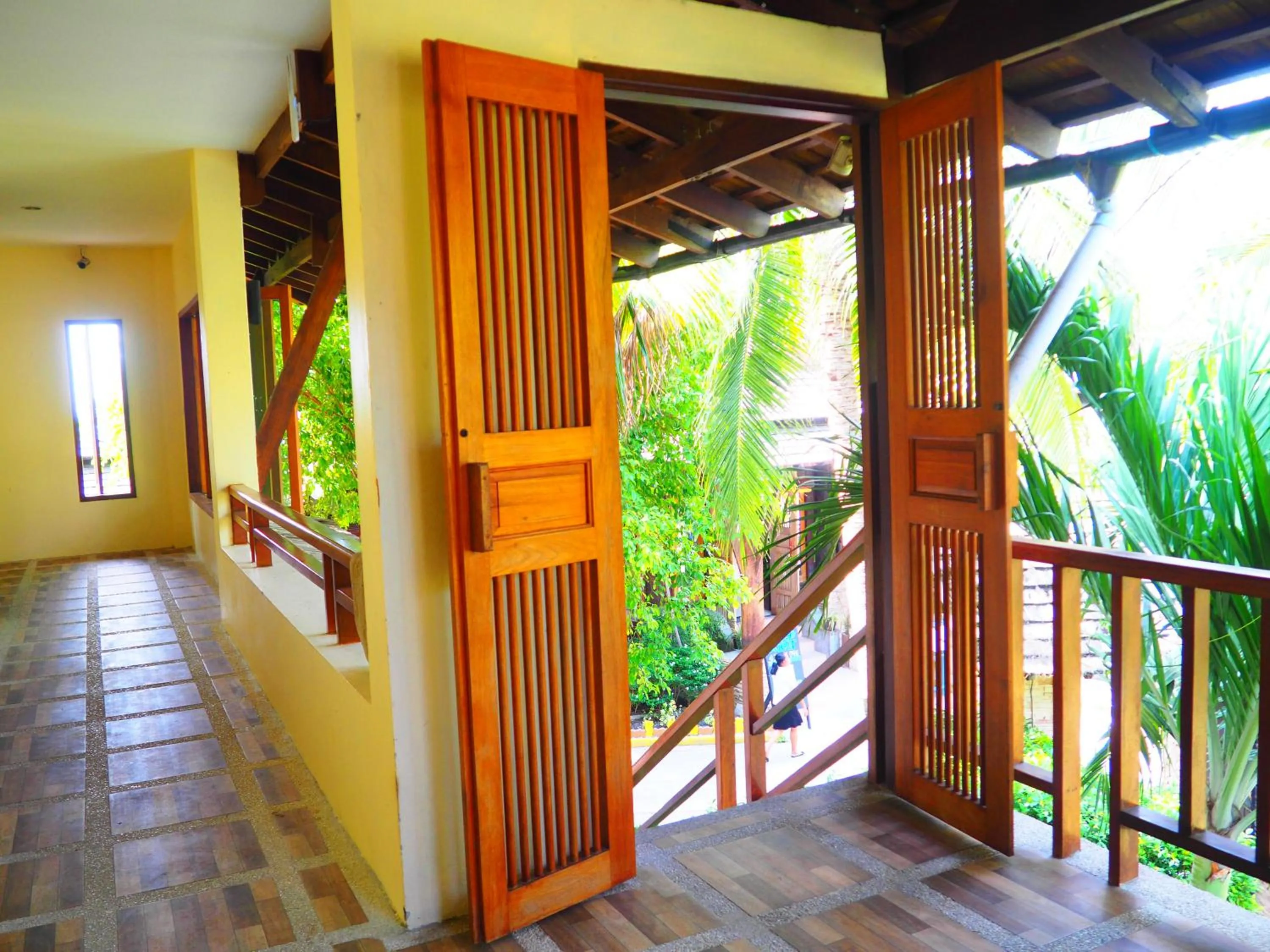 Balcony/Terrace in Seashell Resort Hostel Koh Tao