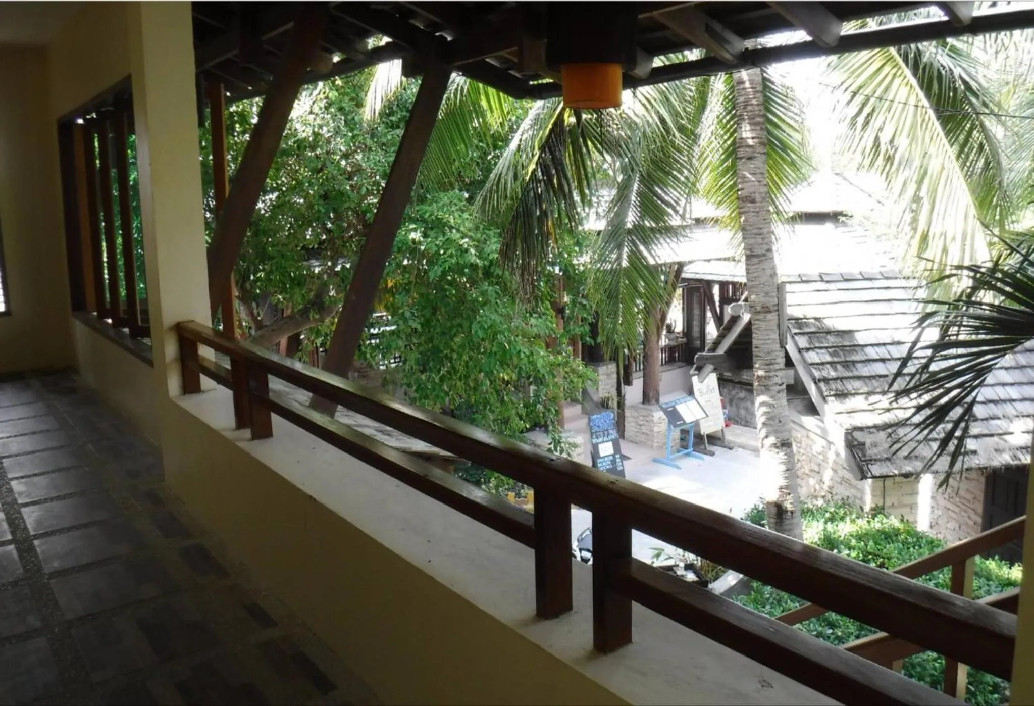 Balcony/Terrace in Seashell Resort Hostel Koh Tao