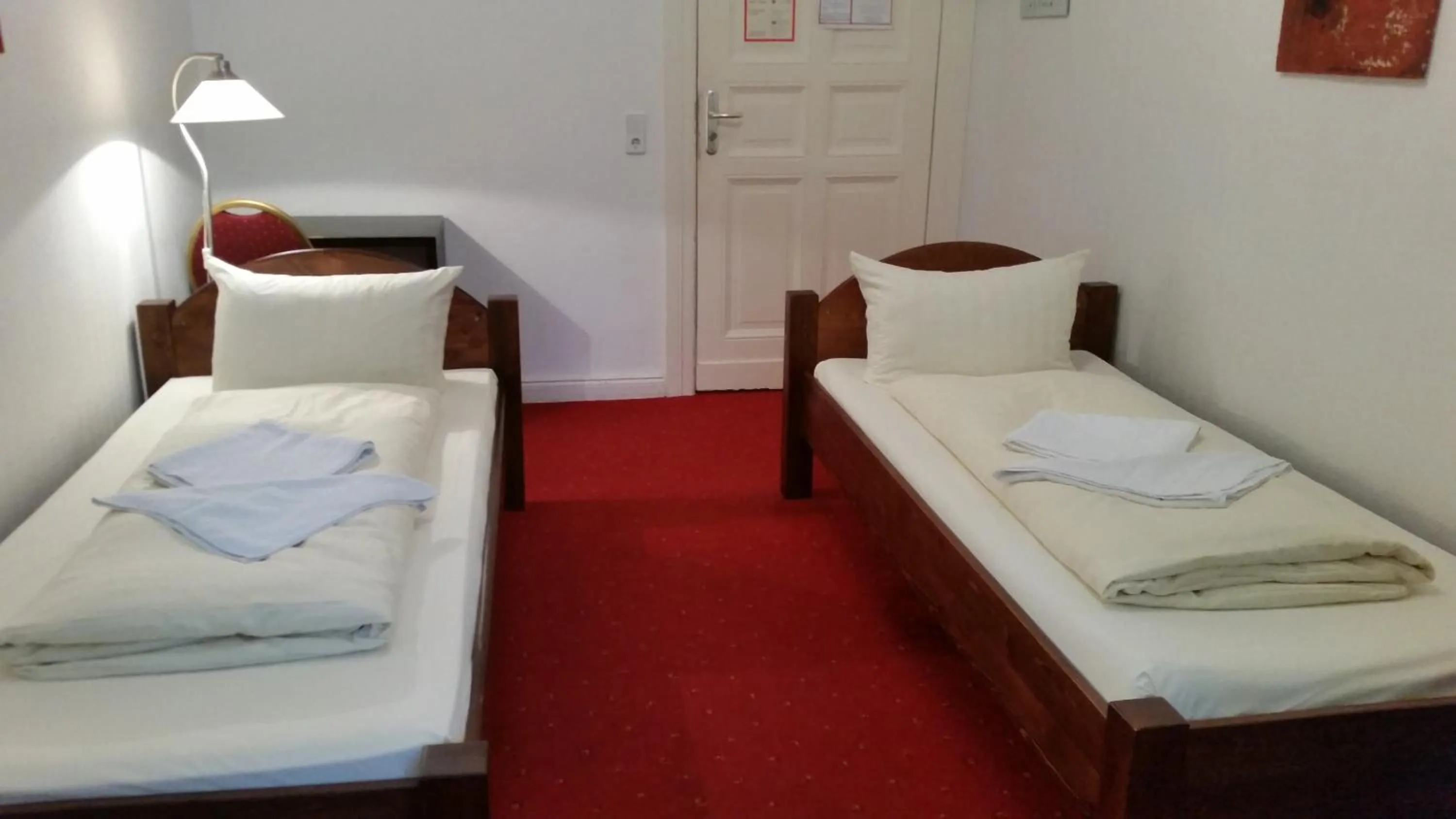 Bed in Hotel Pension Kima