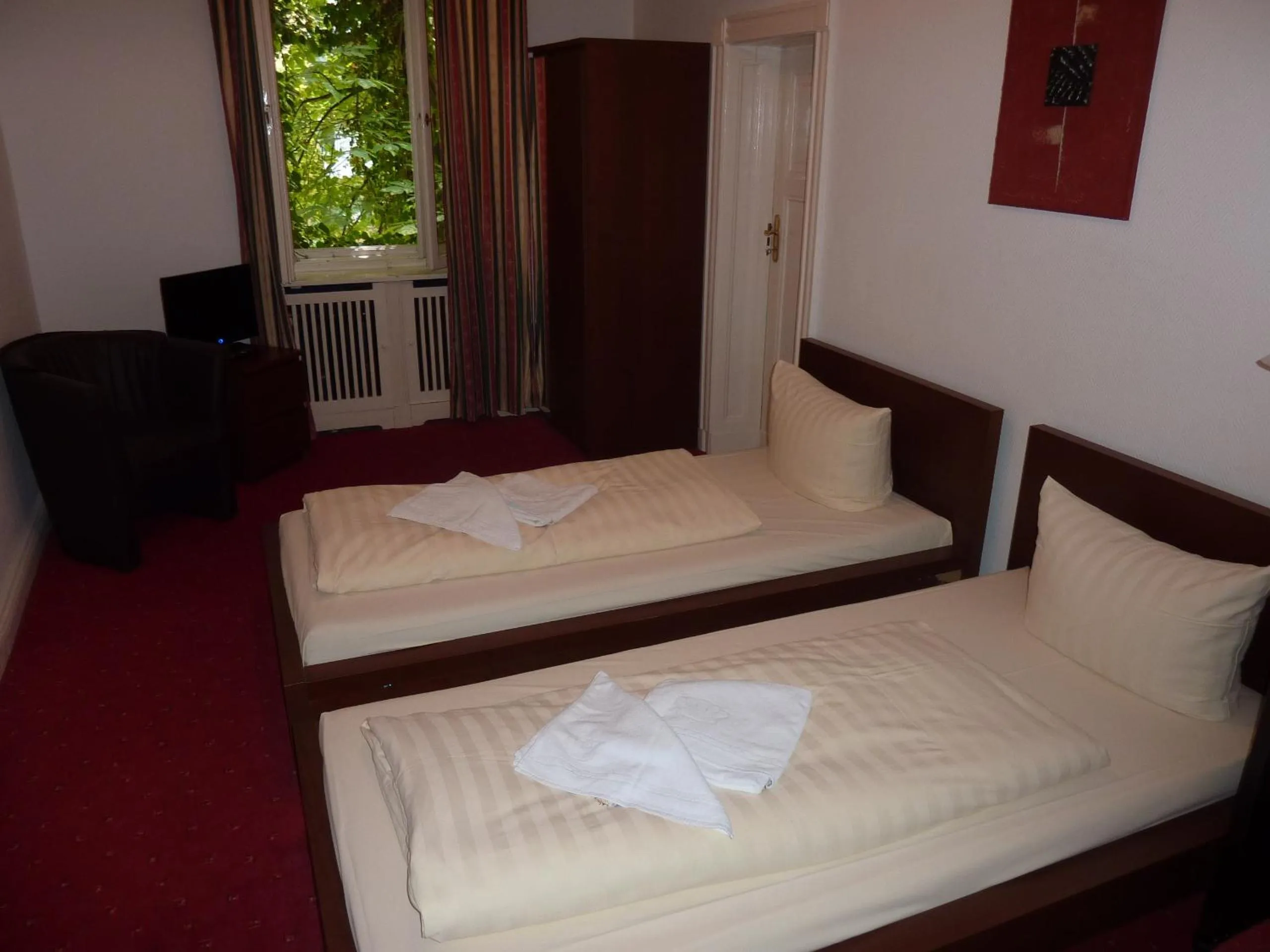 Bed in Hotel Pension Kima