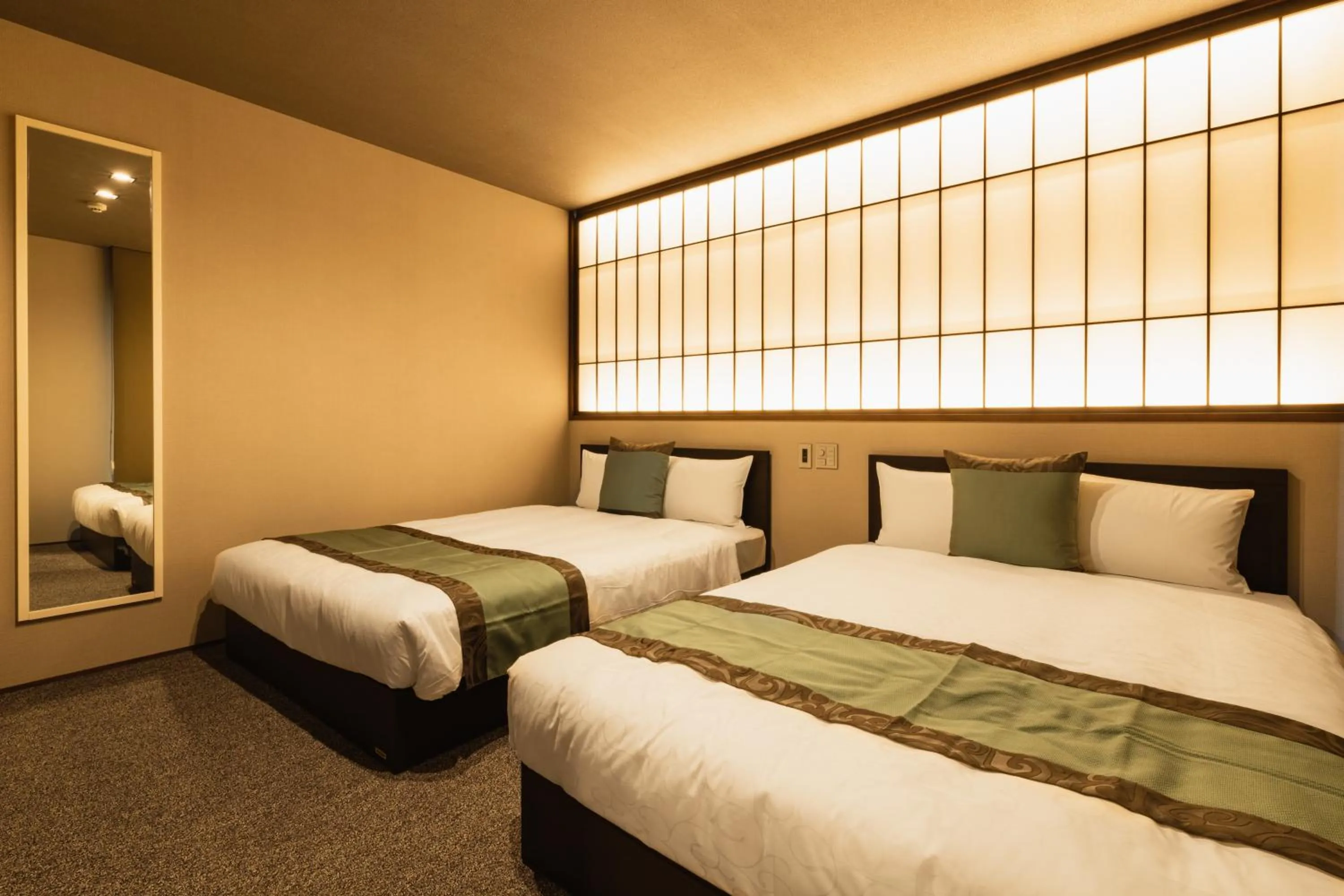 Bedroom, Bed in GRAND BASE Haruyoshi