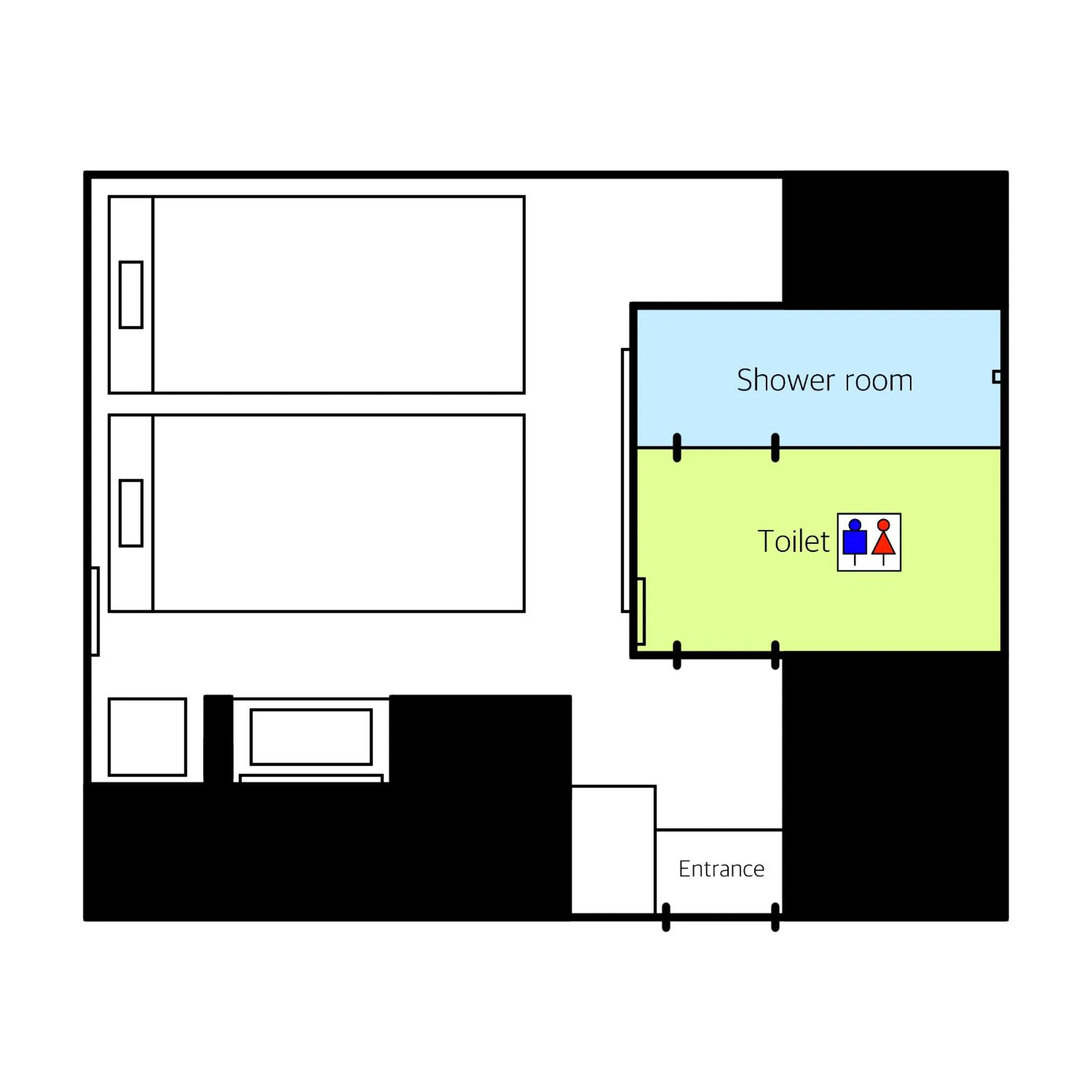 Floor plan in GRAND BASE Haruyoshi