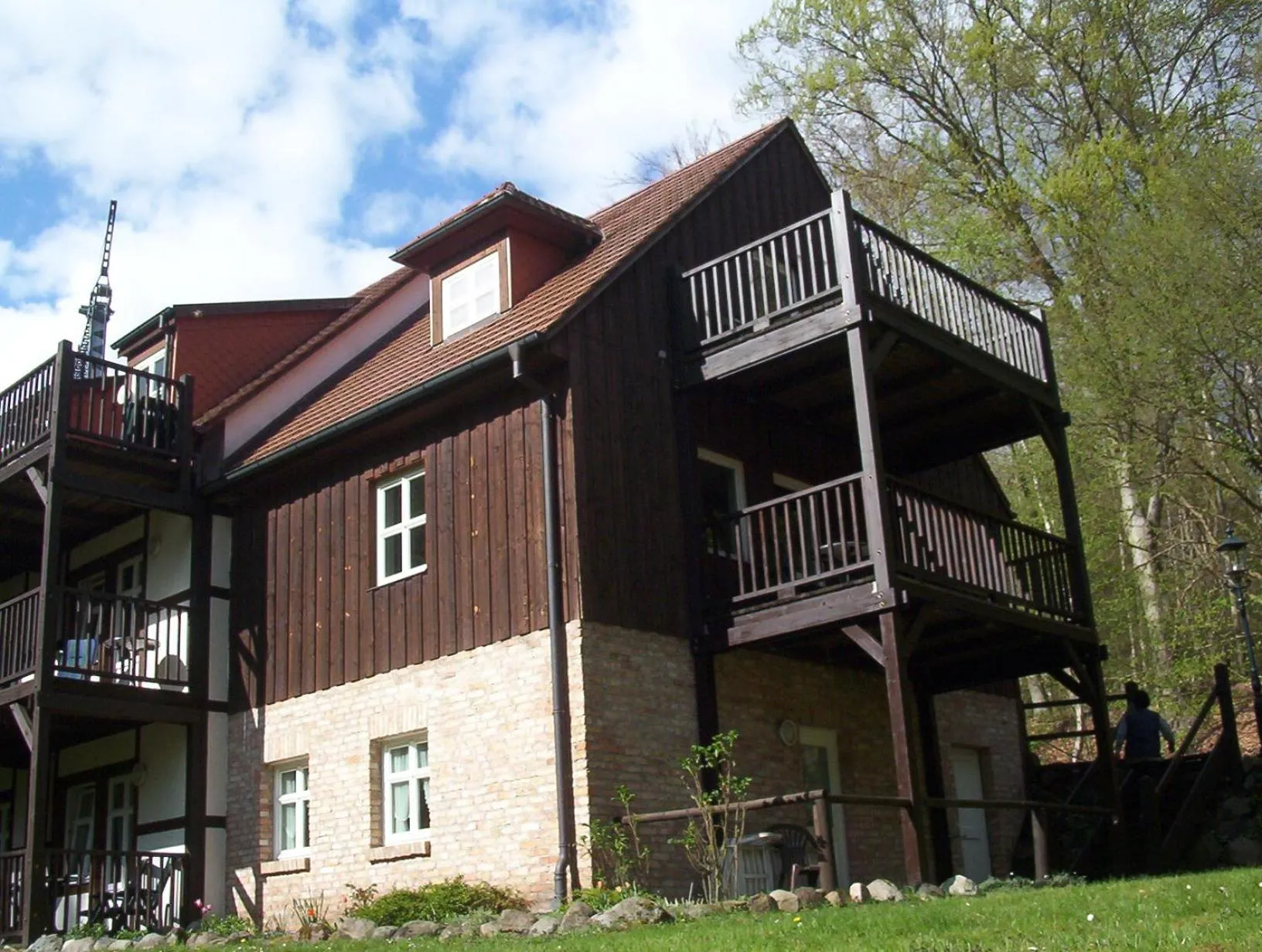 Facade/entrance in Hotel Boltenmühle