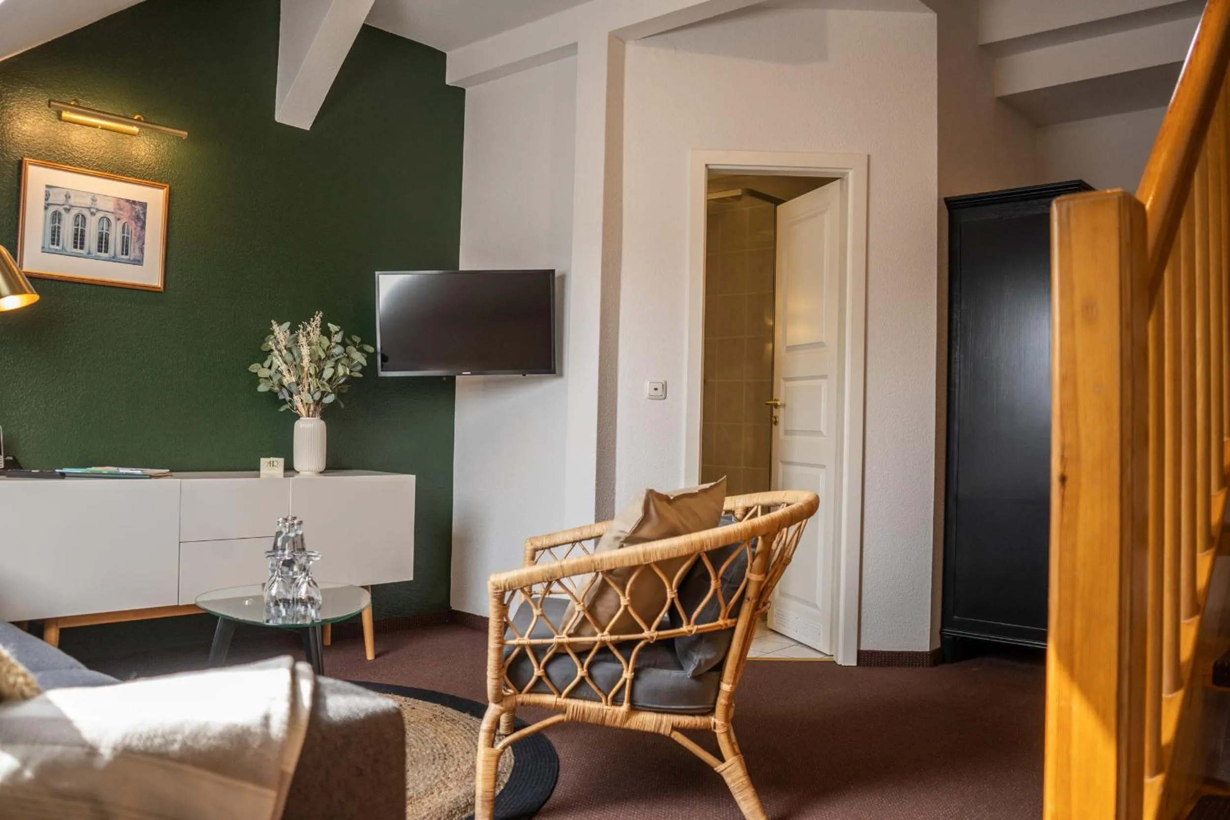 Seating area in Hotel & Restaurant Am Alten Rhin