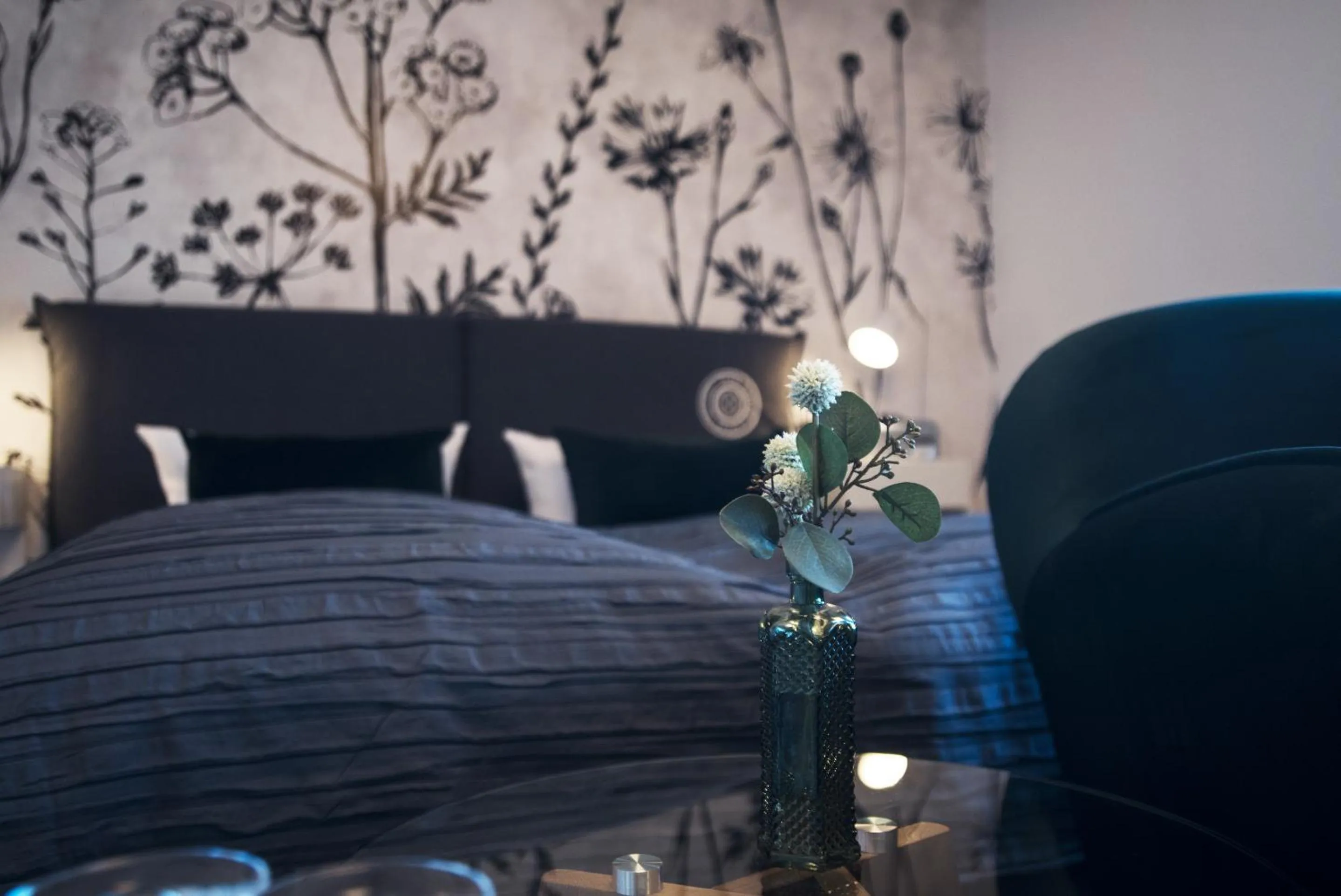 Patio, Bed in Hotel & Restaurant Am Alten Rhin