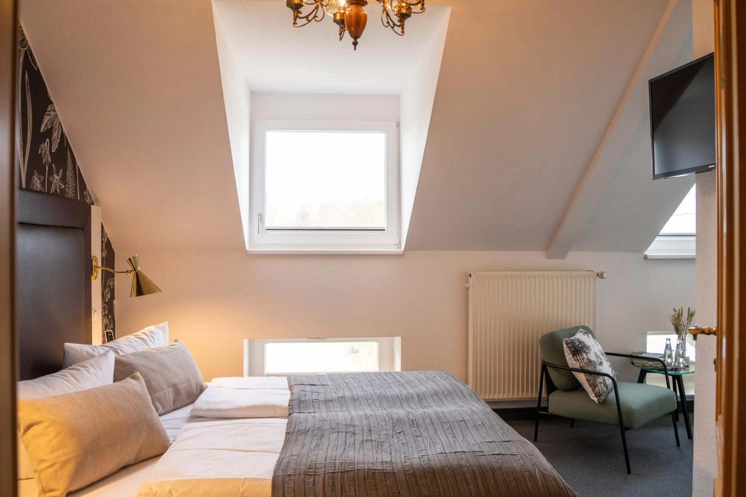 Bed in Hotel & Restaurant Am Alten Rhin