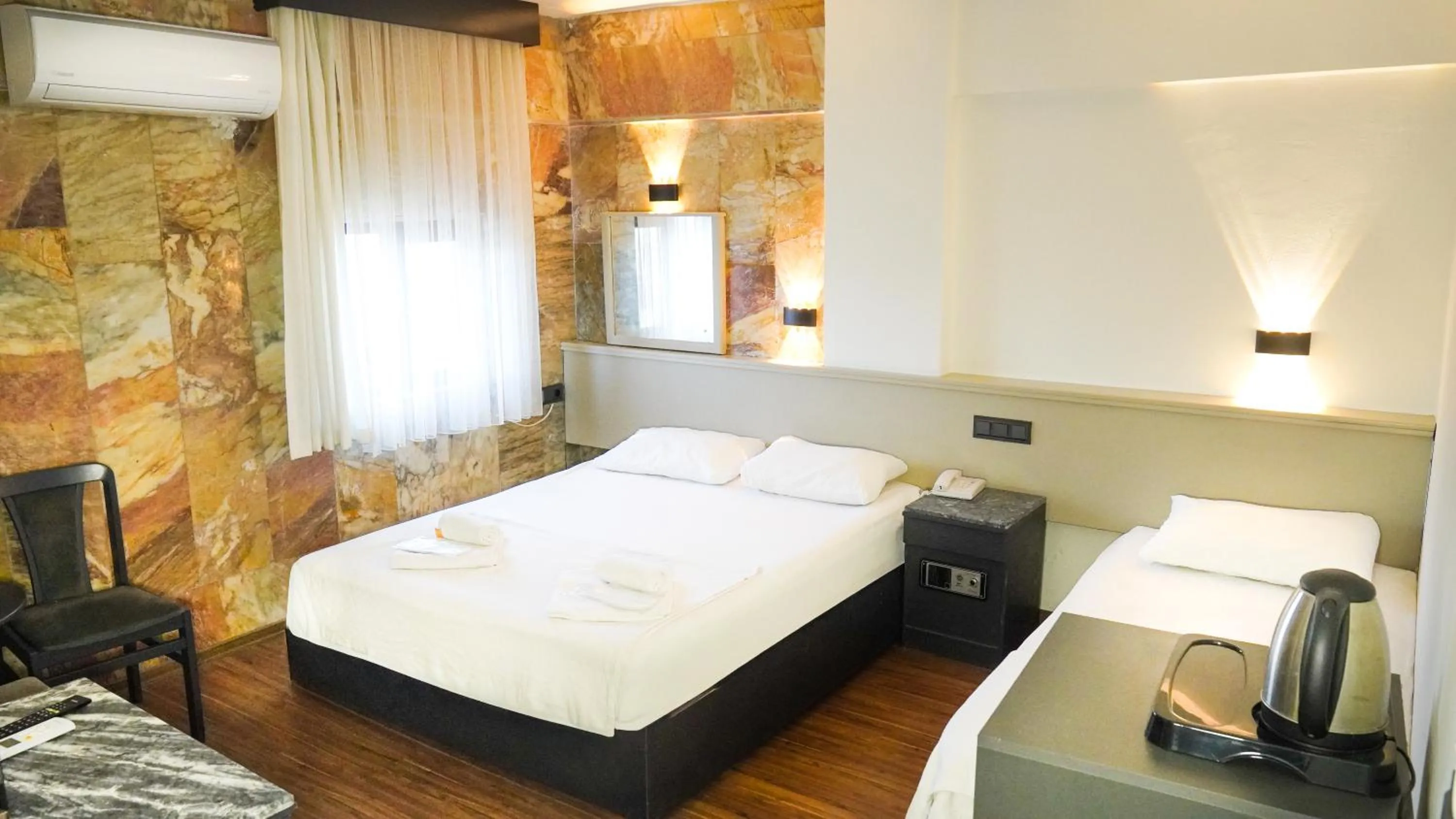 Bed in Hotel Güleryüz 2