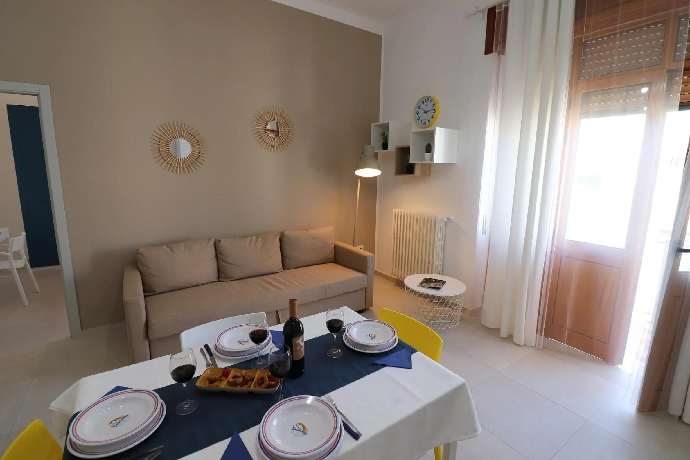 Dining area in Holiday House Nike Otranto 4 guests