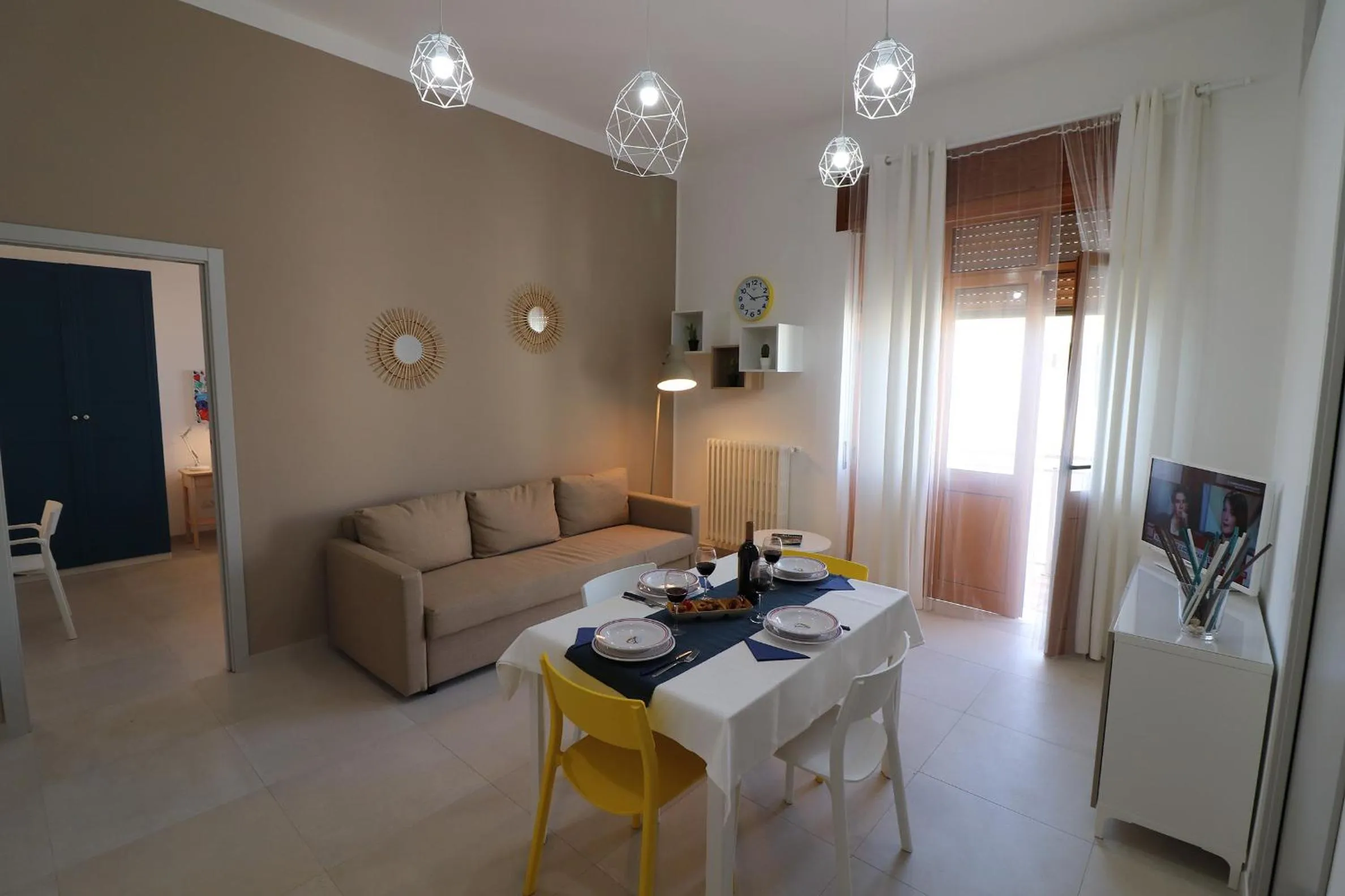Bedroom, Seating Area in Holiday House Nike Otranto 4 guests