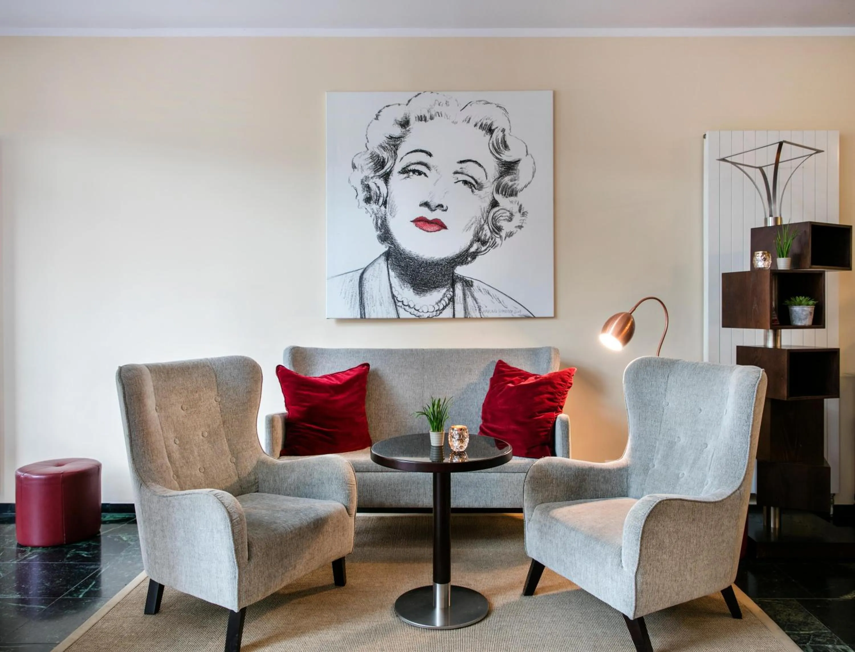 Lobby or reception in ARCOTEL Velvet Berlin