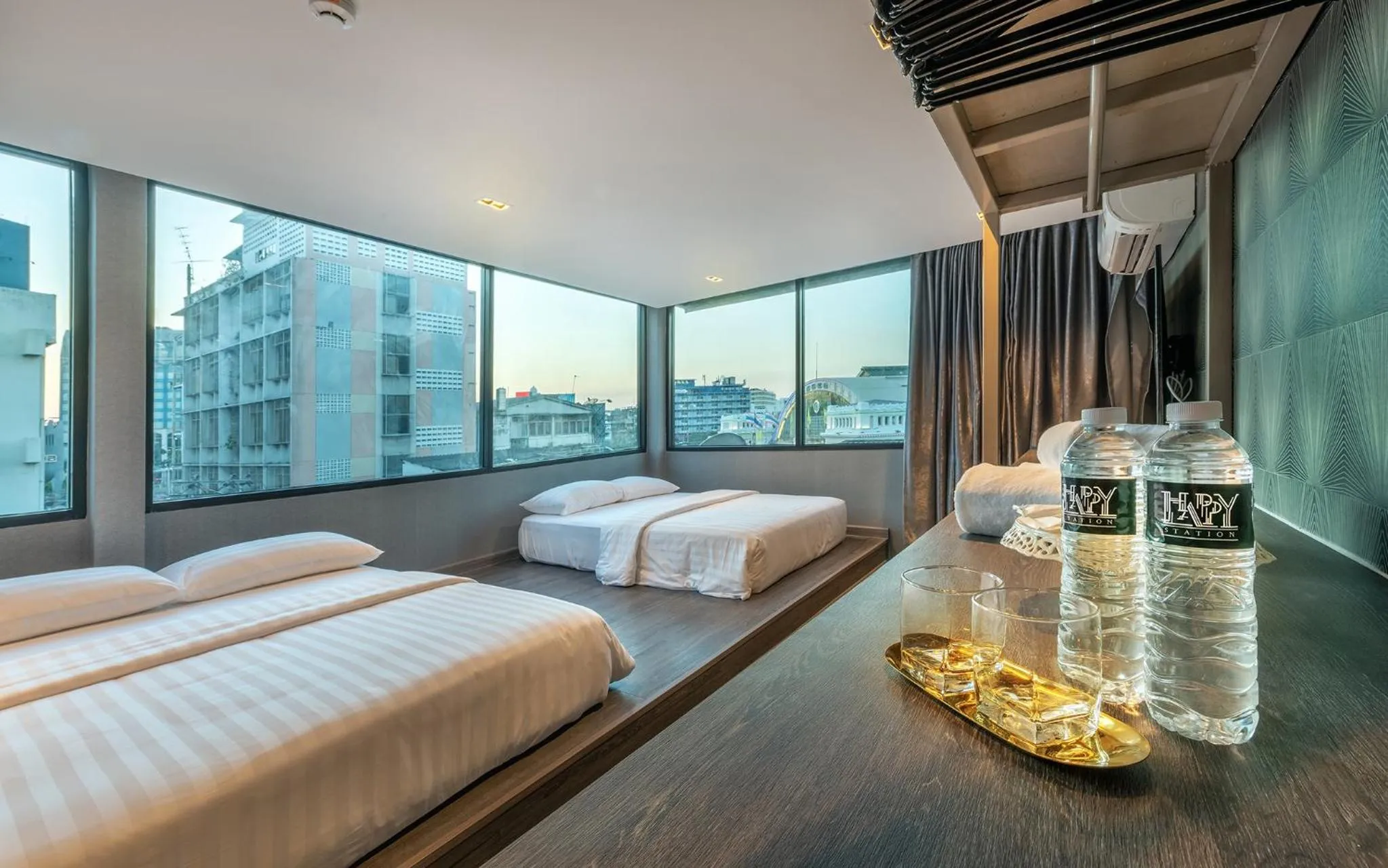 Staff, Bed in Happy Station Bangkok