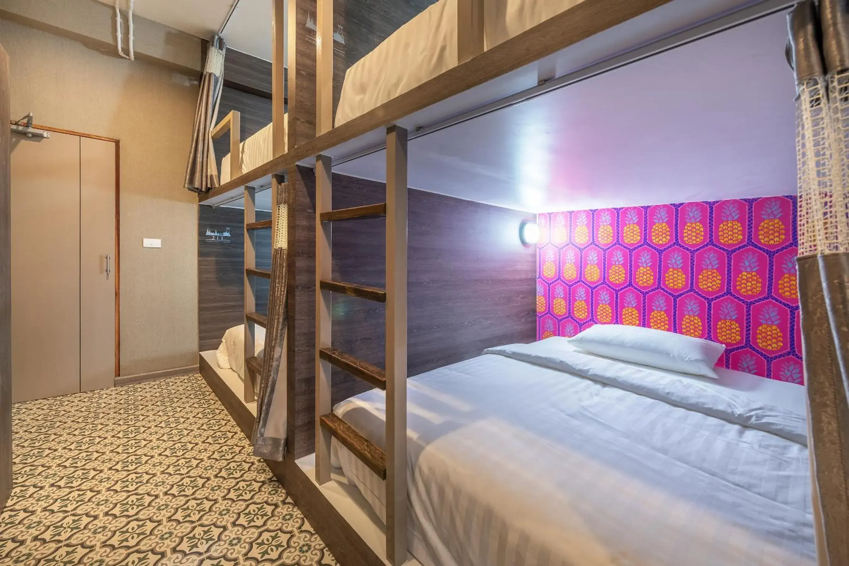 Bed in Happy Station Bangkok Bed in Happy Station Bangkok