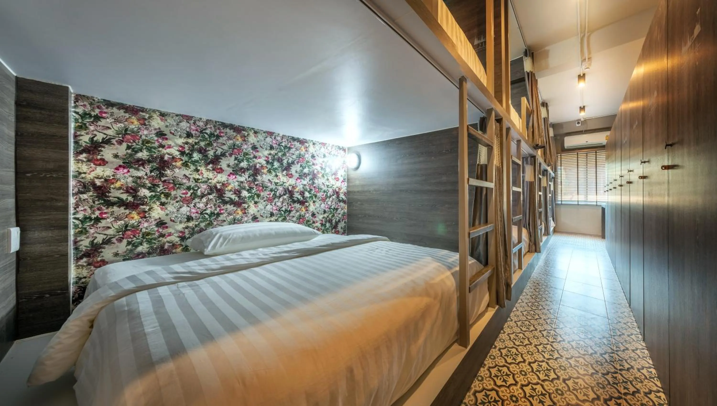 Bed in Happy Station Bangkok