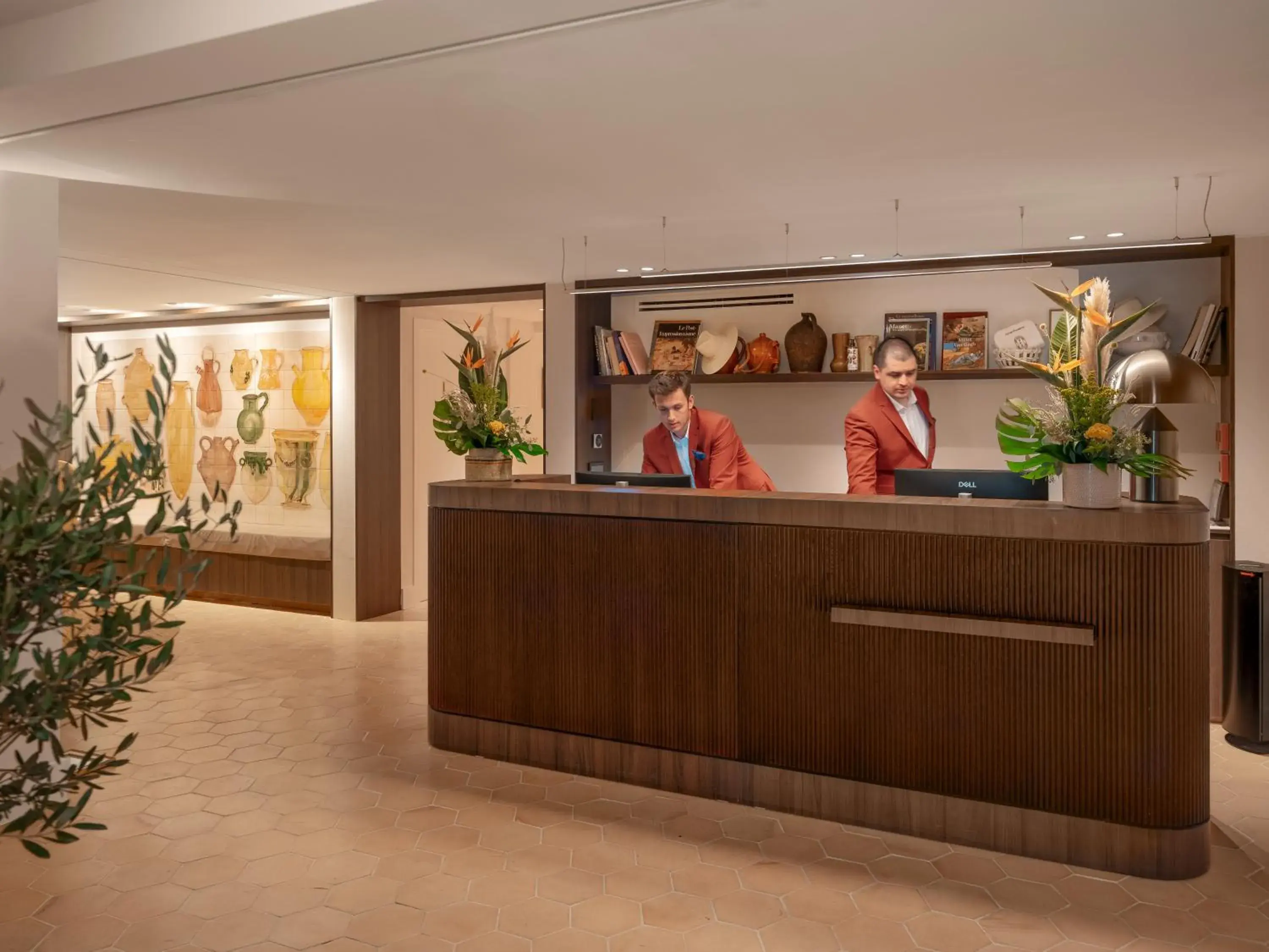 Lobby or reception in Hôtel Saint Christophe Aix en Provence Centre Ville Lobby or reception in Hôtel Saint Christophe Aix en Provence Centre Ville