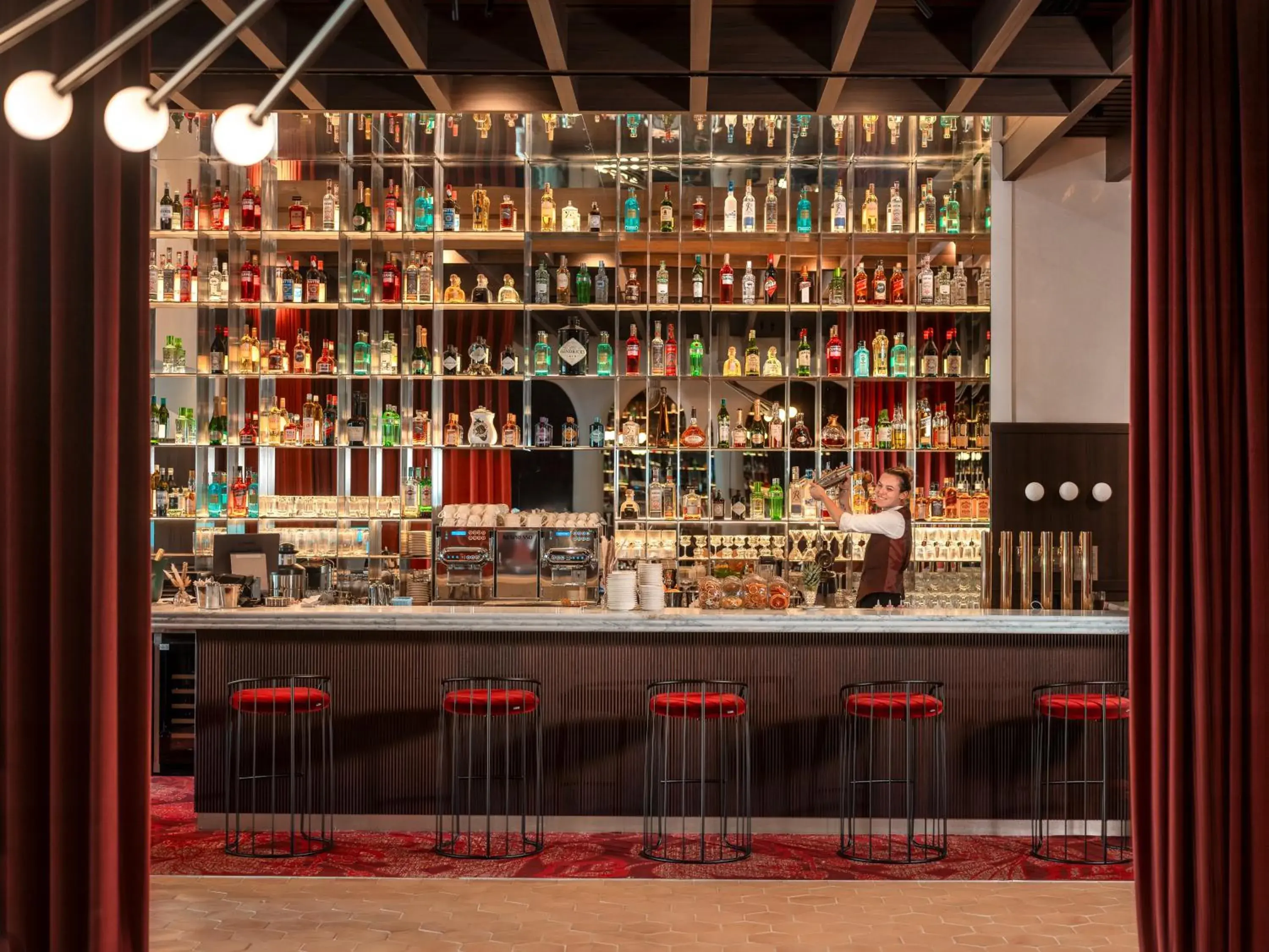 Lounge or bar in Hôtel Saint Christophe Aix en Provence Centre Ville Lounge or bar in Hôtel Saint Christophe Aix en Provence Centre Ville