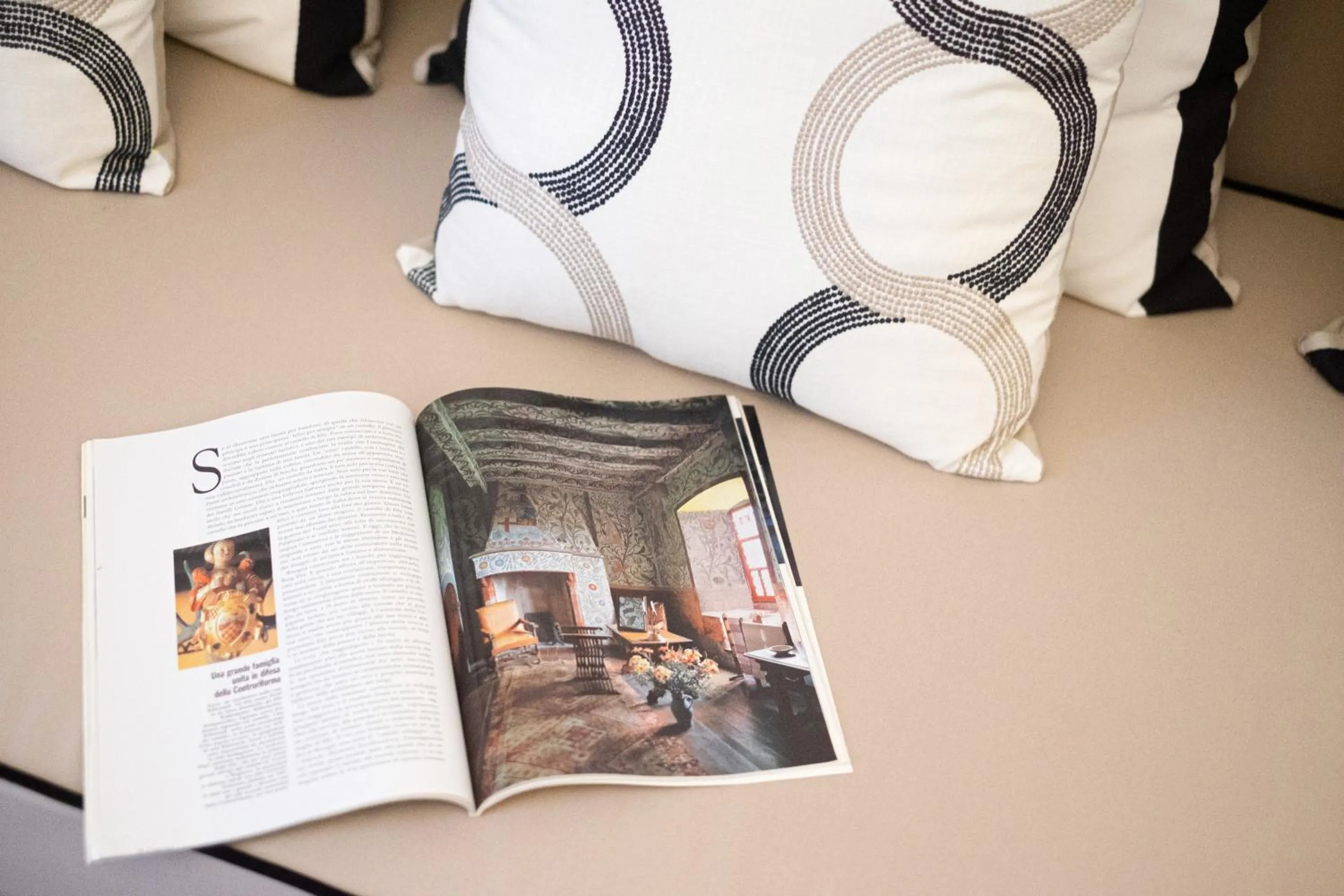 Decorative detail in la dimora di Cornelia