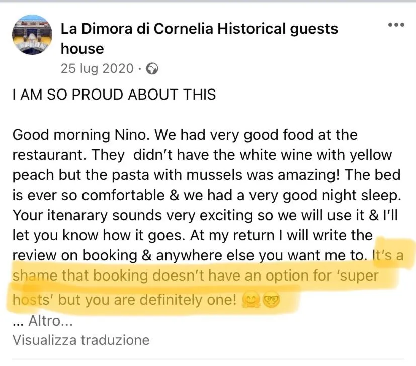 Logo/Certificate/Sign in la dimora di Cornelia