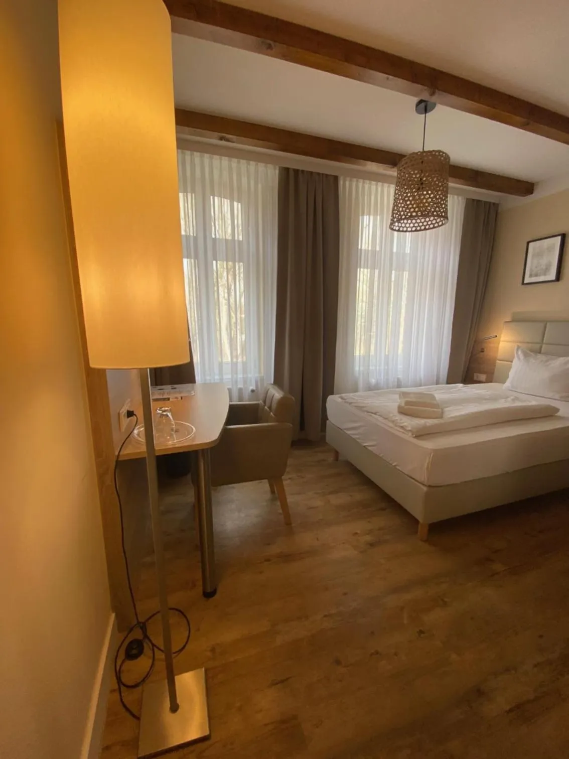 Bed in Hotel Sankt Georg