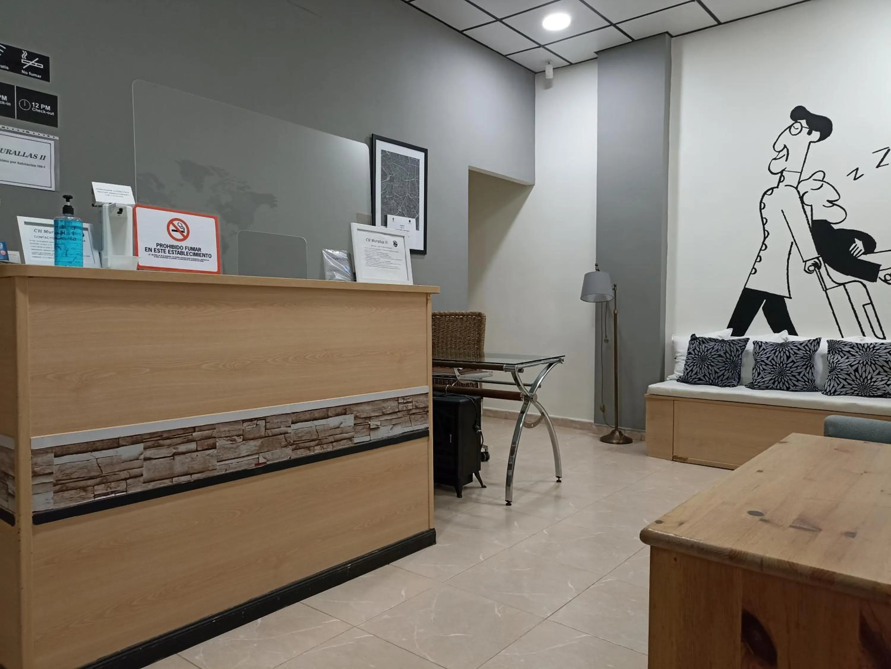 Lobby or reception in CH Murallas II