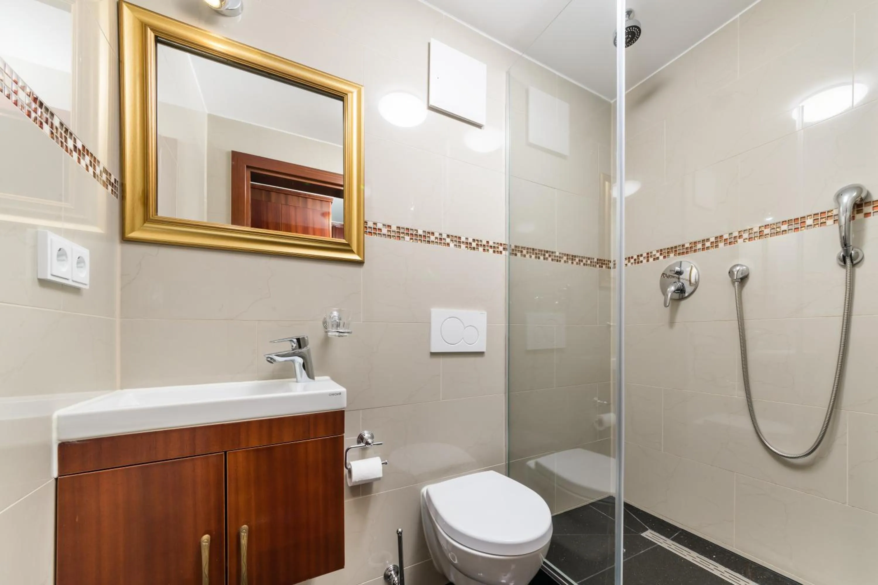 Bathroom in Hôtel du Train