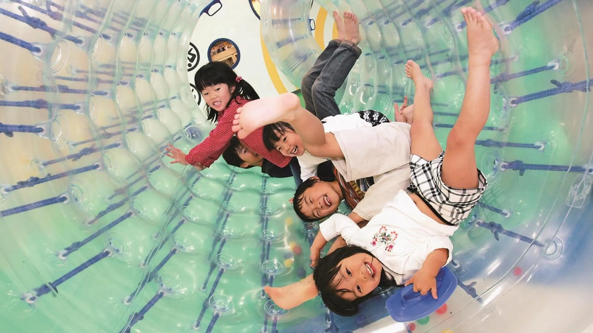 Children play ground in Ryugujo Spa Hotel Mikazuki Fujimitei