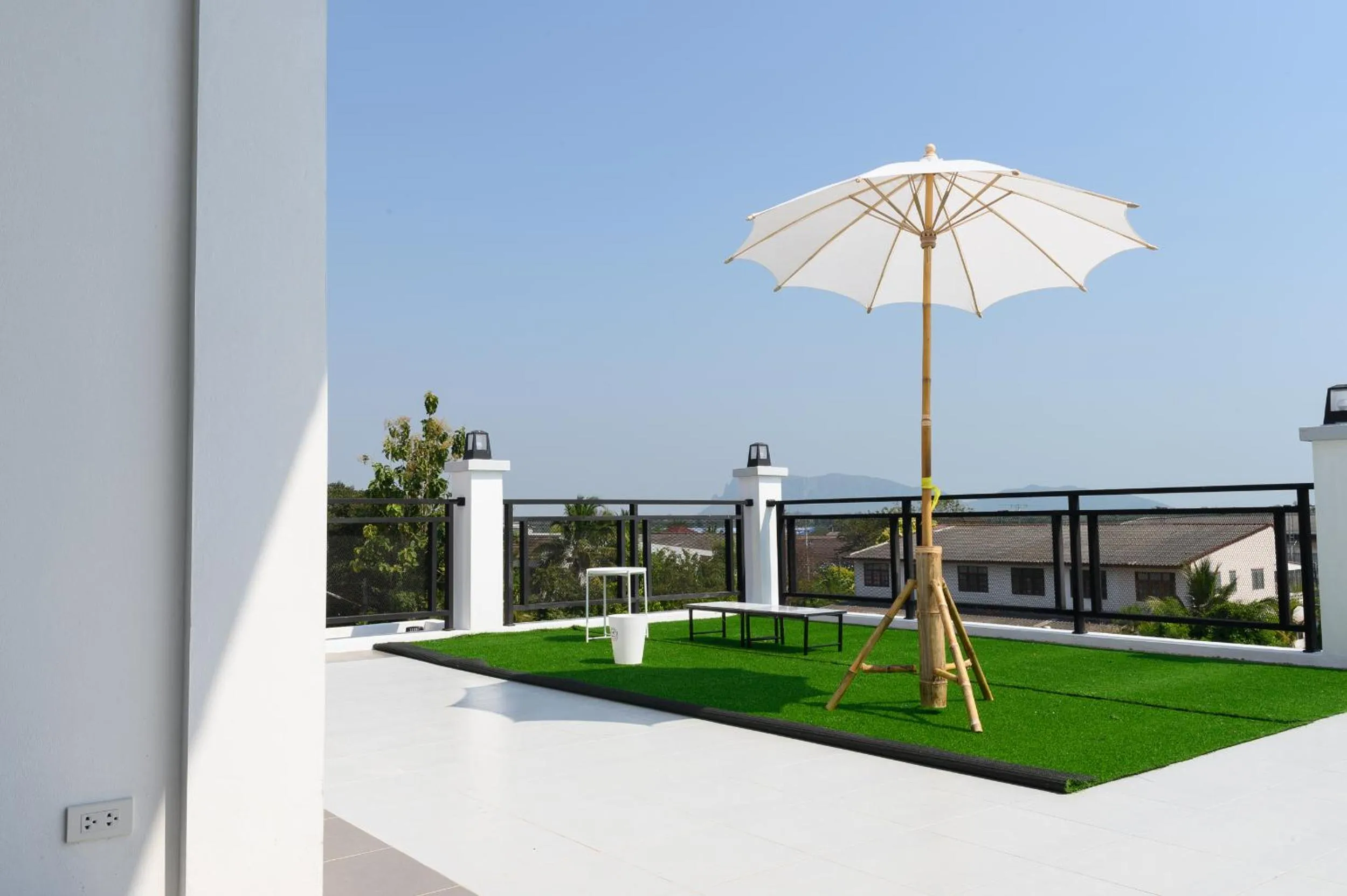 Seating area in Munruk Hostel