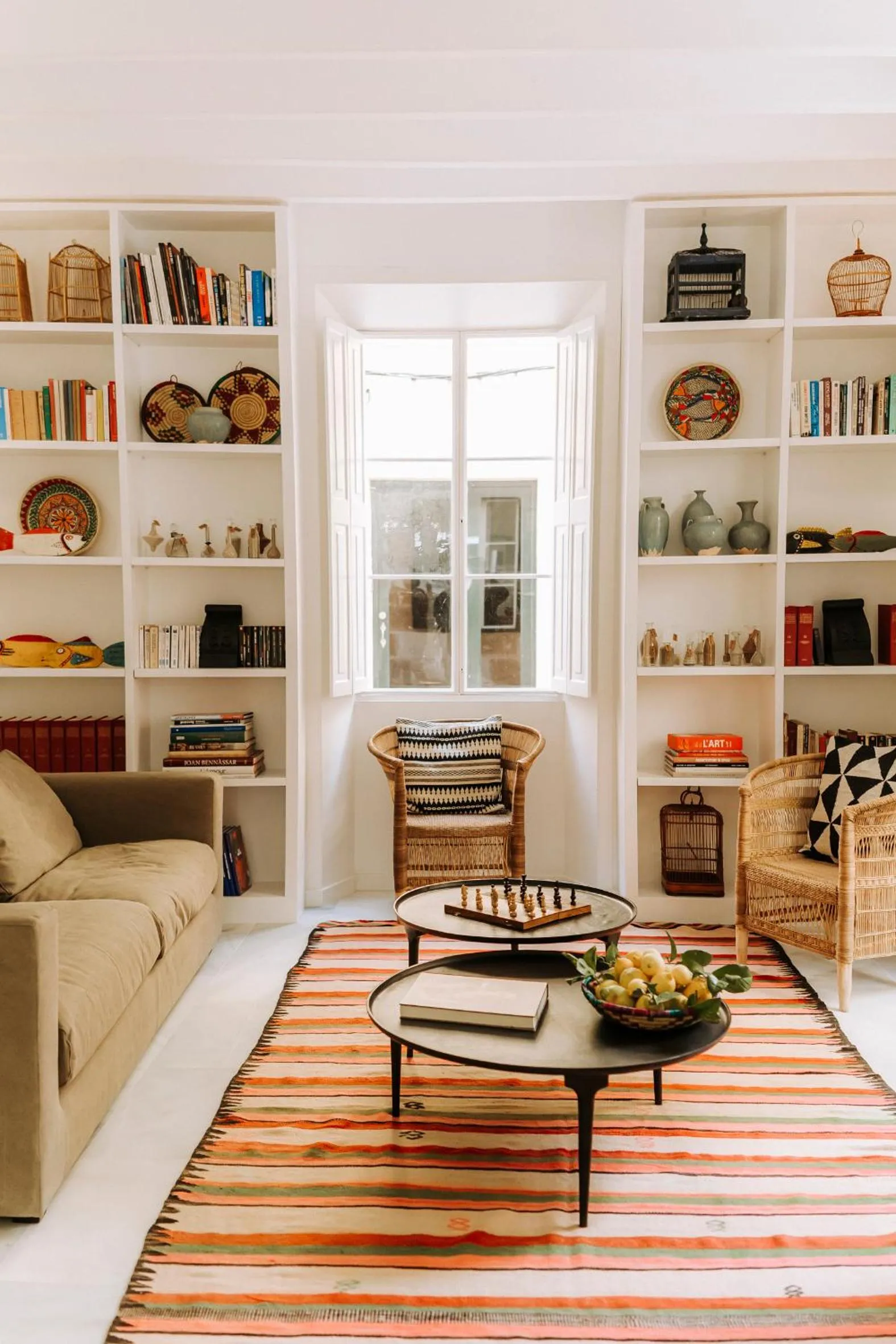 Seating area in Hotel Artemisia