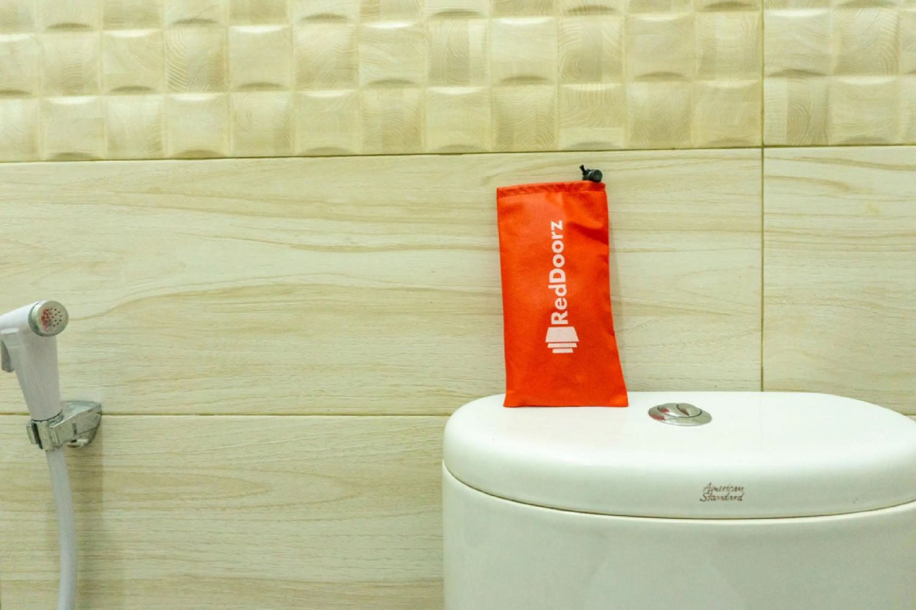 Bathroom in RedDoorz near Benteng Van Den Bosch