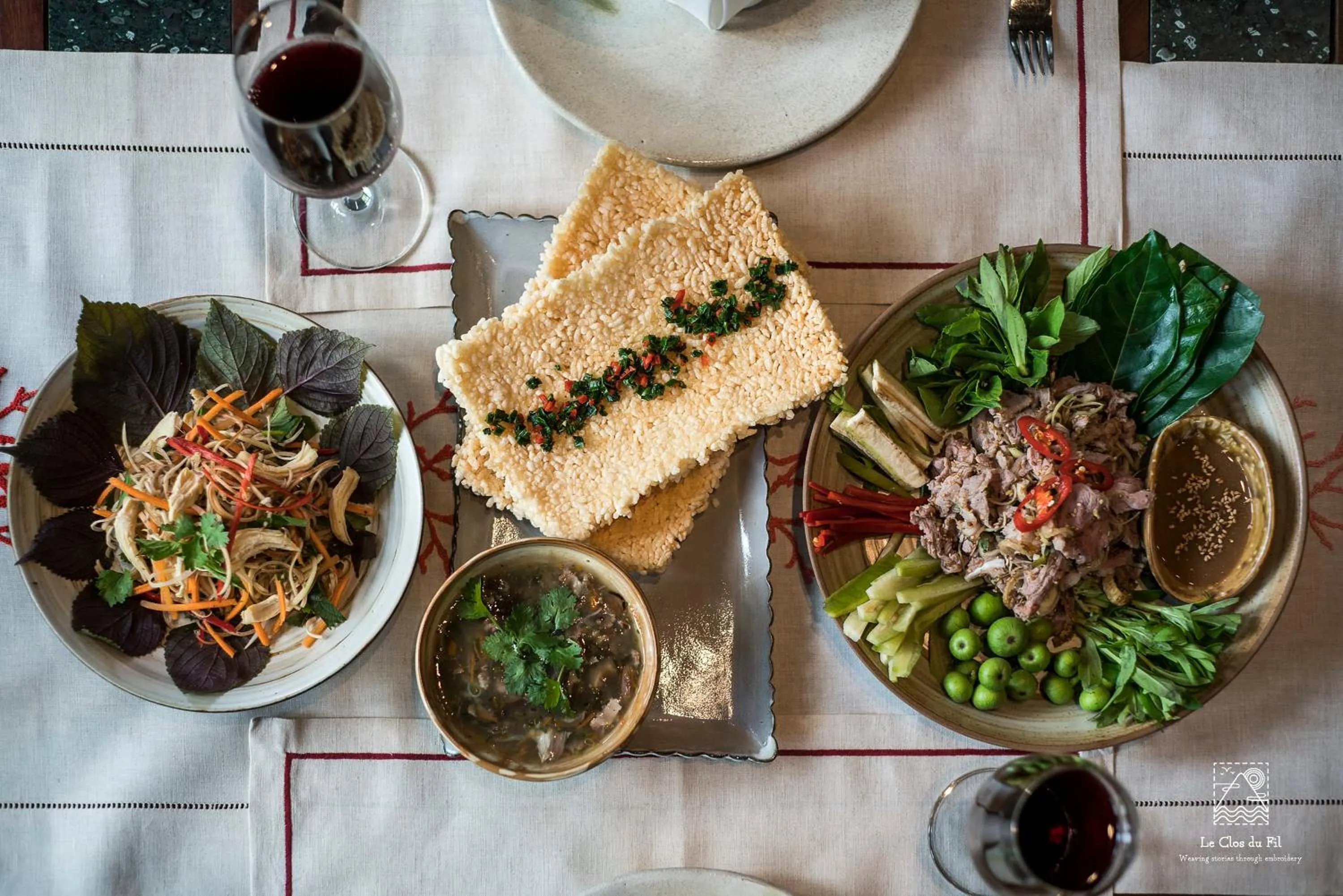 Food and drinks in Le Clos Du Fil