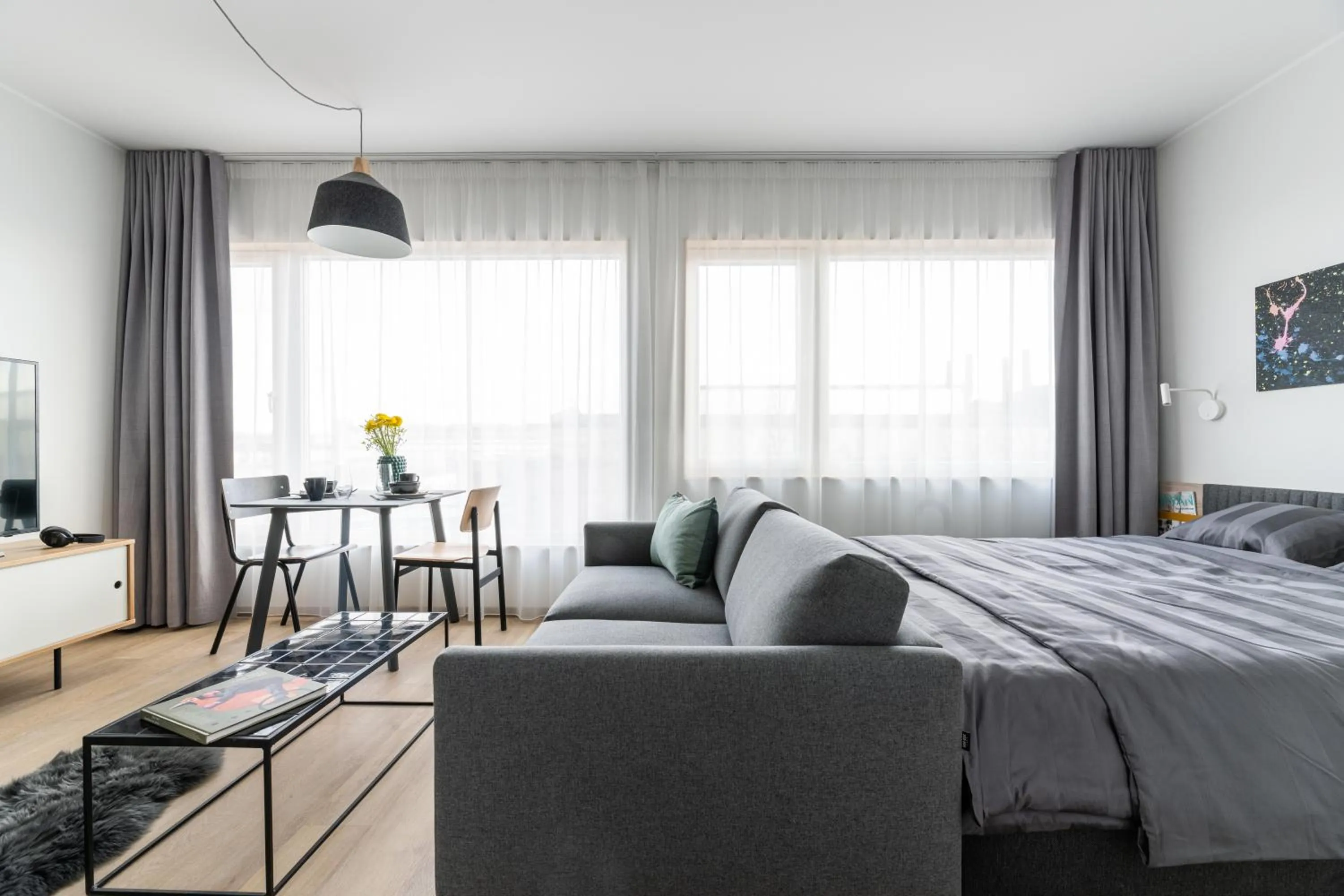 Photo of the whole room, Bed in LURICH Residences