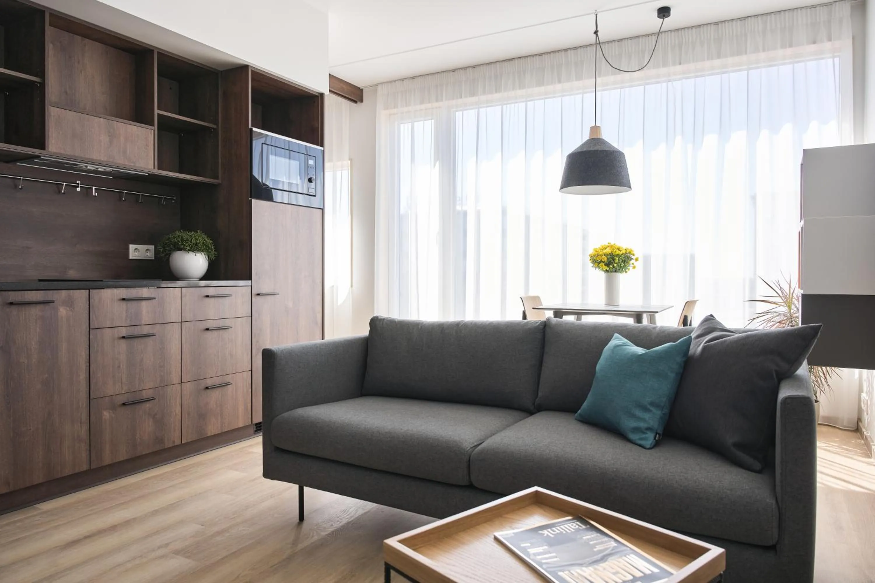 Living room in LURICH Residences