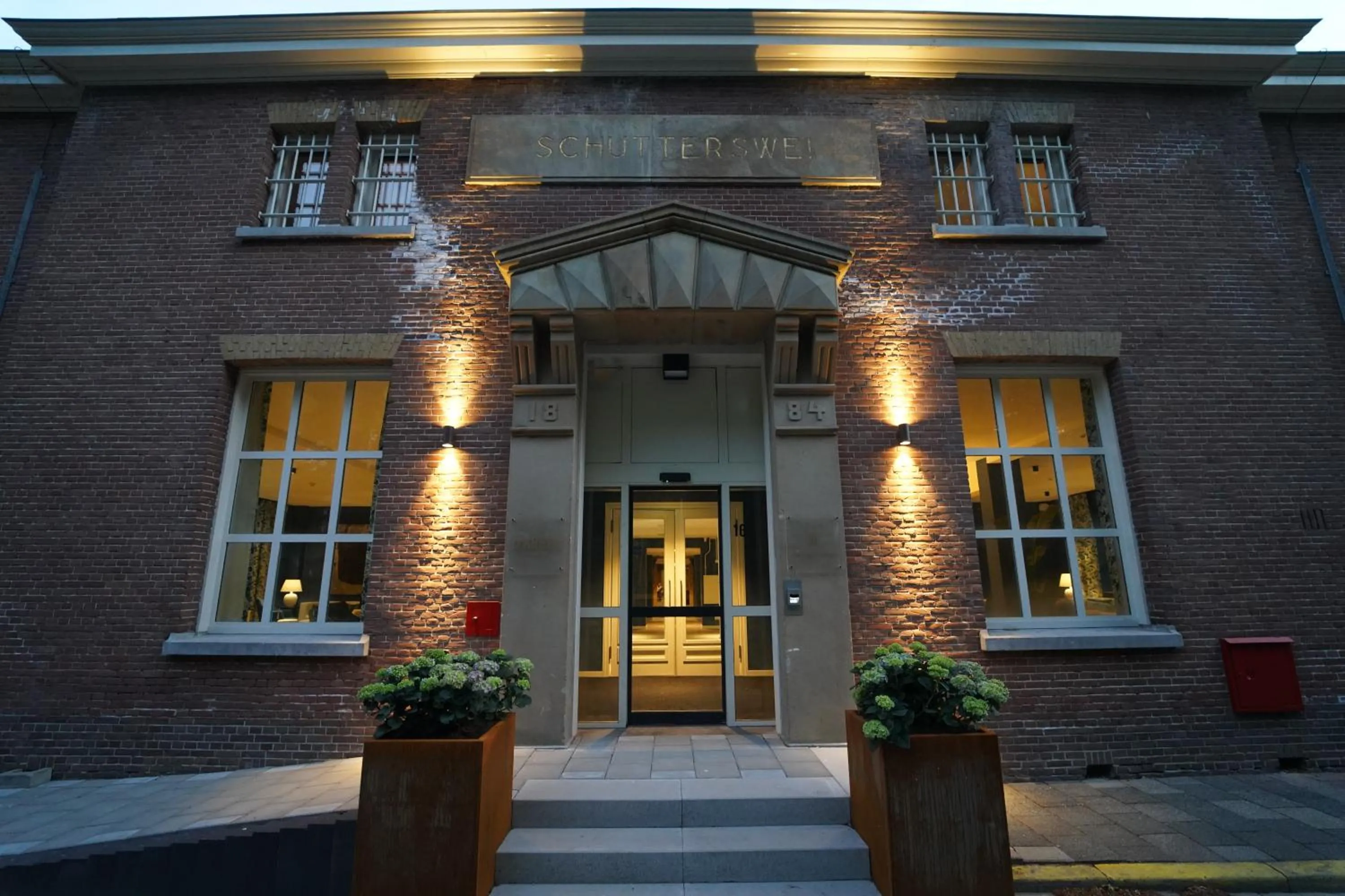 Property building in Fletcher Hotel-Restaurant De Oude Gevangenis-Alkmaar