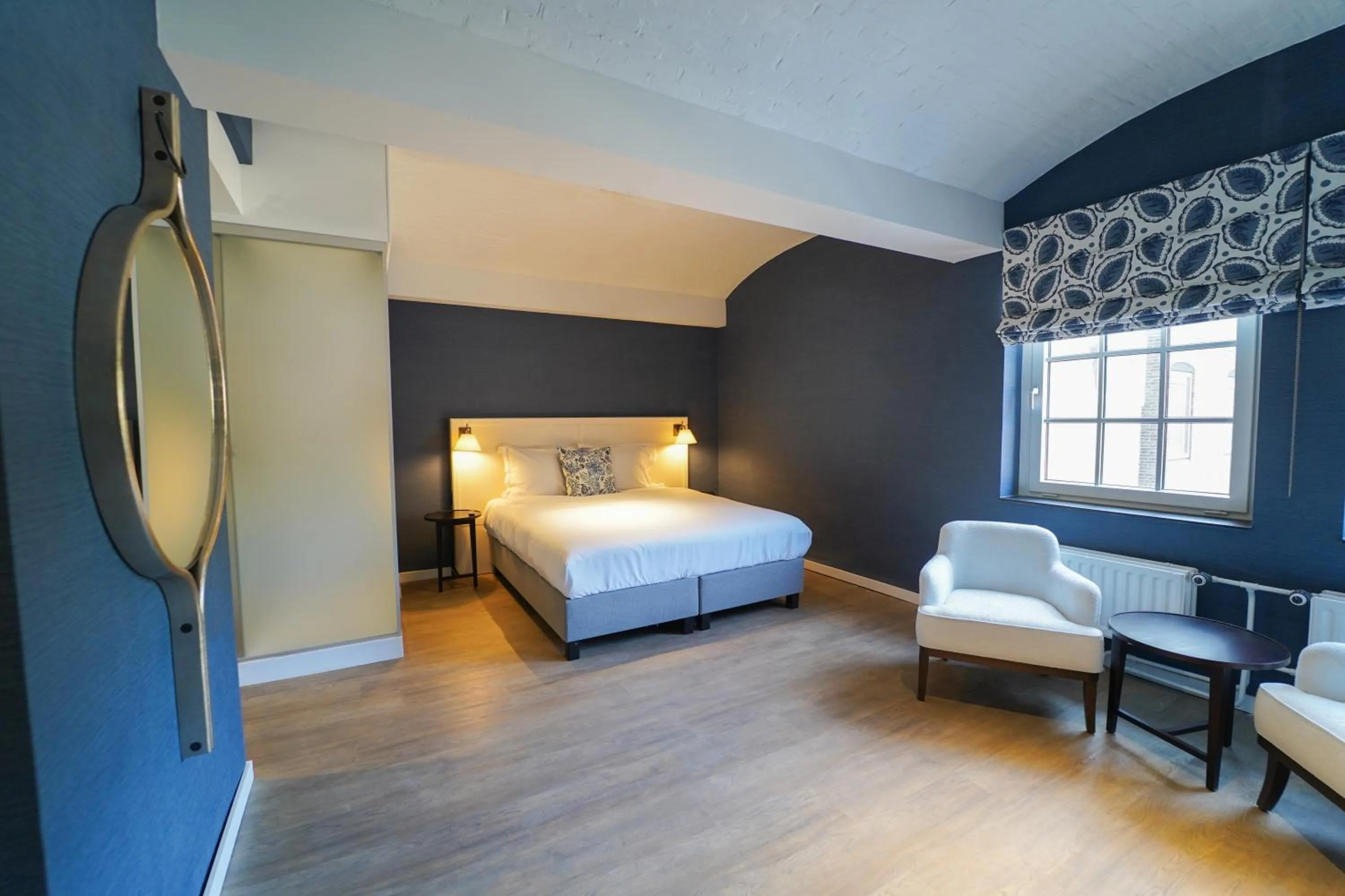 Photo of the whole room, Bed in Fletcher Hotel-Restaurant De Oude Gevangenis-Alkmaar