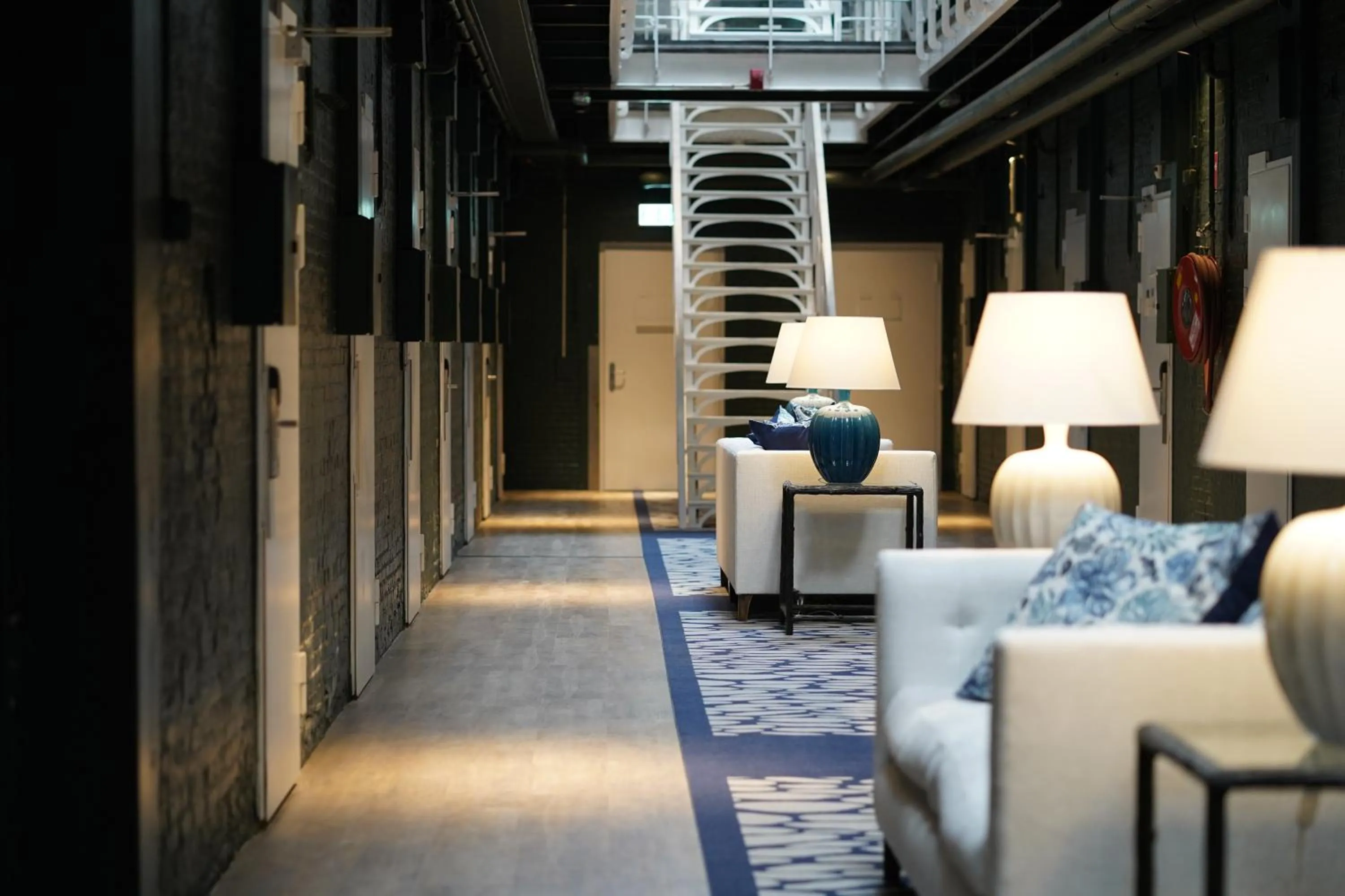 Living room in Fletcher Hotel-Restaurant De Oude Gevangenis-Alkmaar