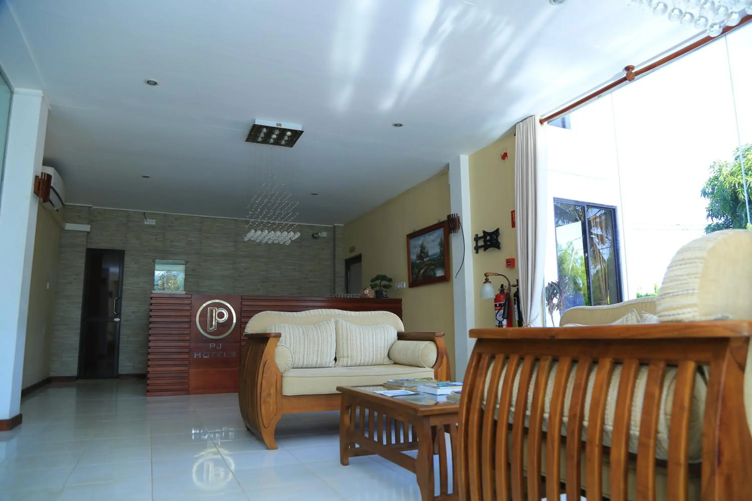 Lobby or reception in PJ Hotels Jaffna Lobby or reception in PJ Hotels Jaffna
