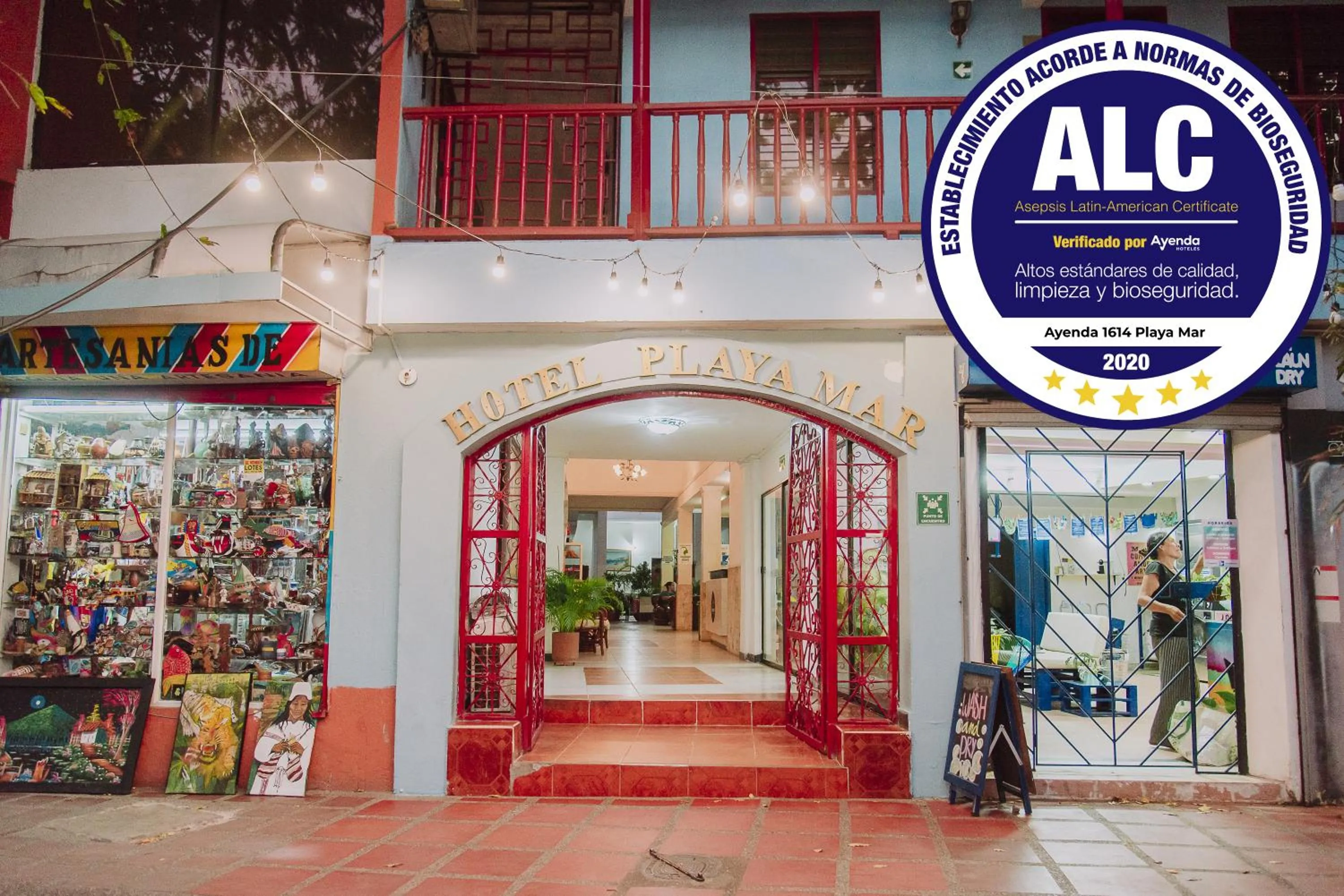 Facade/entrance in Ayenda 1614 Playa y Mar